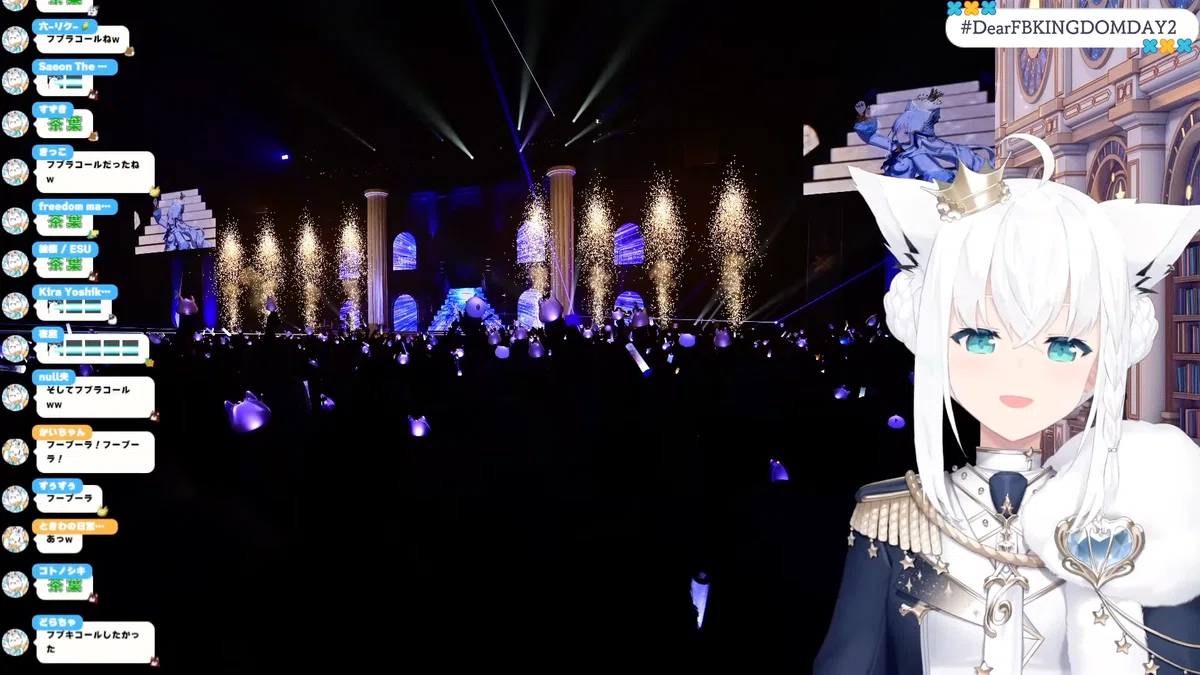 白上フブキ FBKINGDOM “ANTHEM” 銀テープ 金 【公式通販】