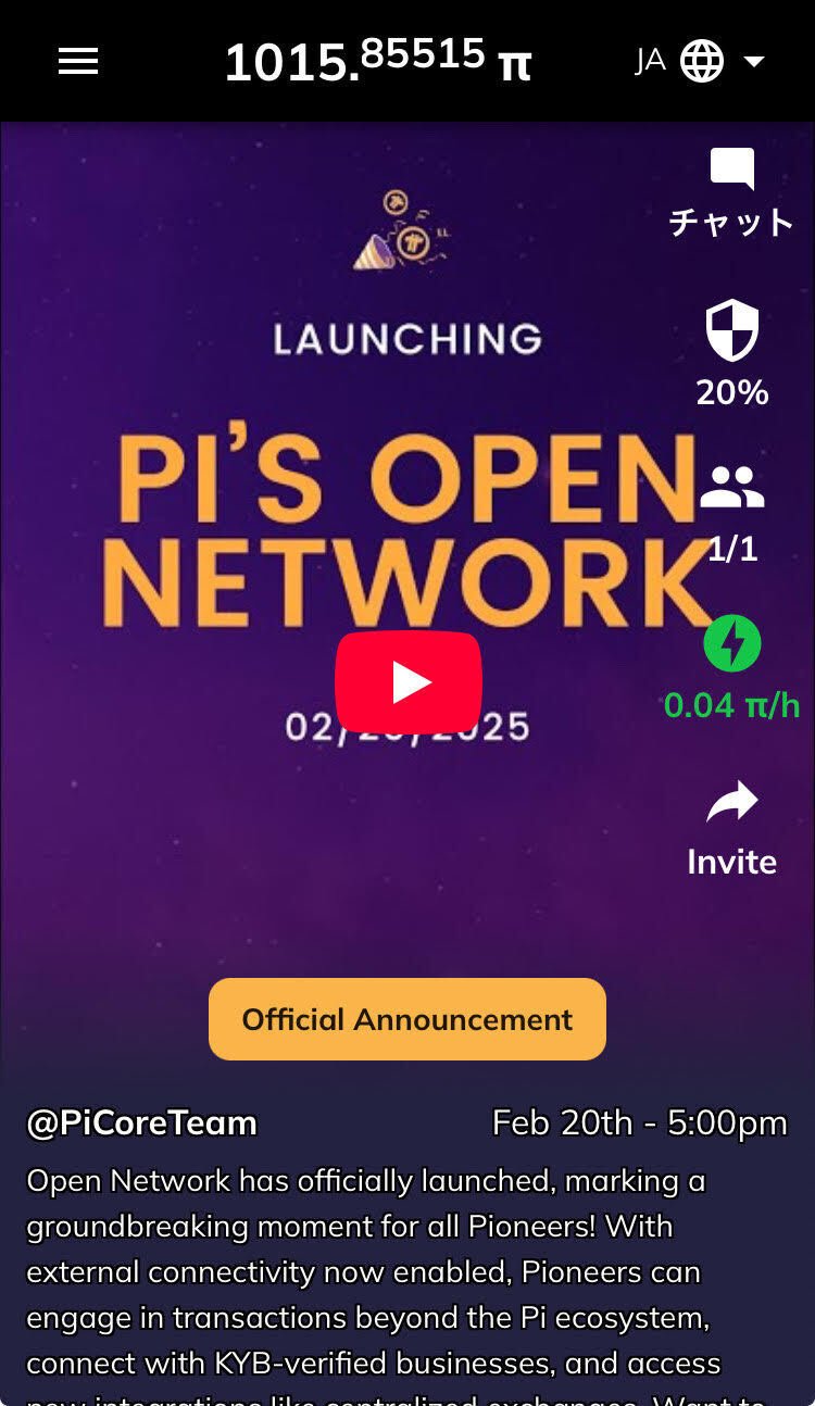 ㊗️上場】Pi Networkの世界 〜分散化されたデジタル経済をめざして〜｜nekoban