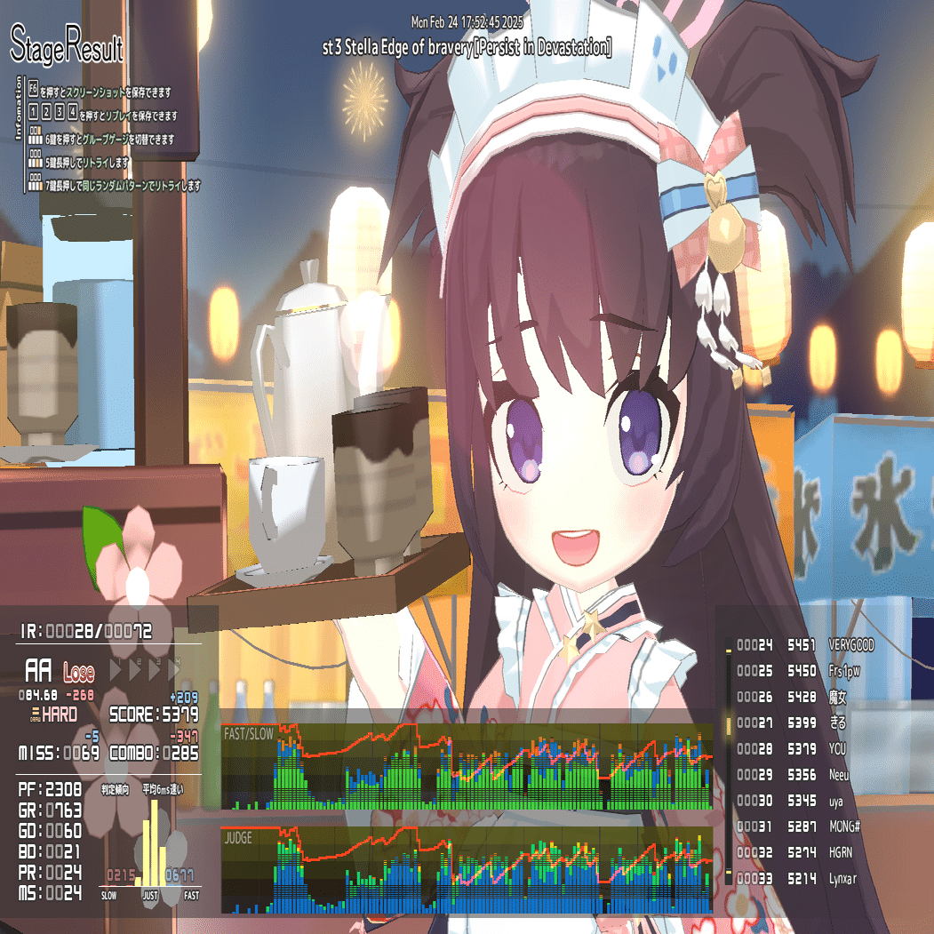 音ゲー日記20250224｜GRASS