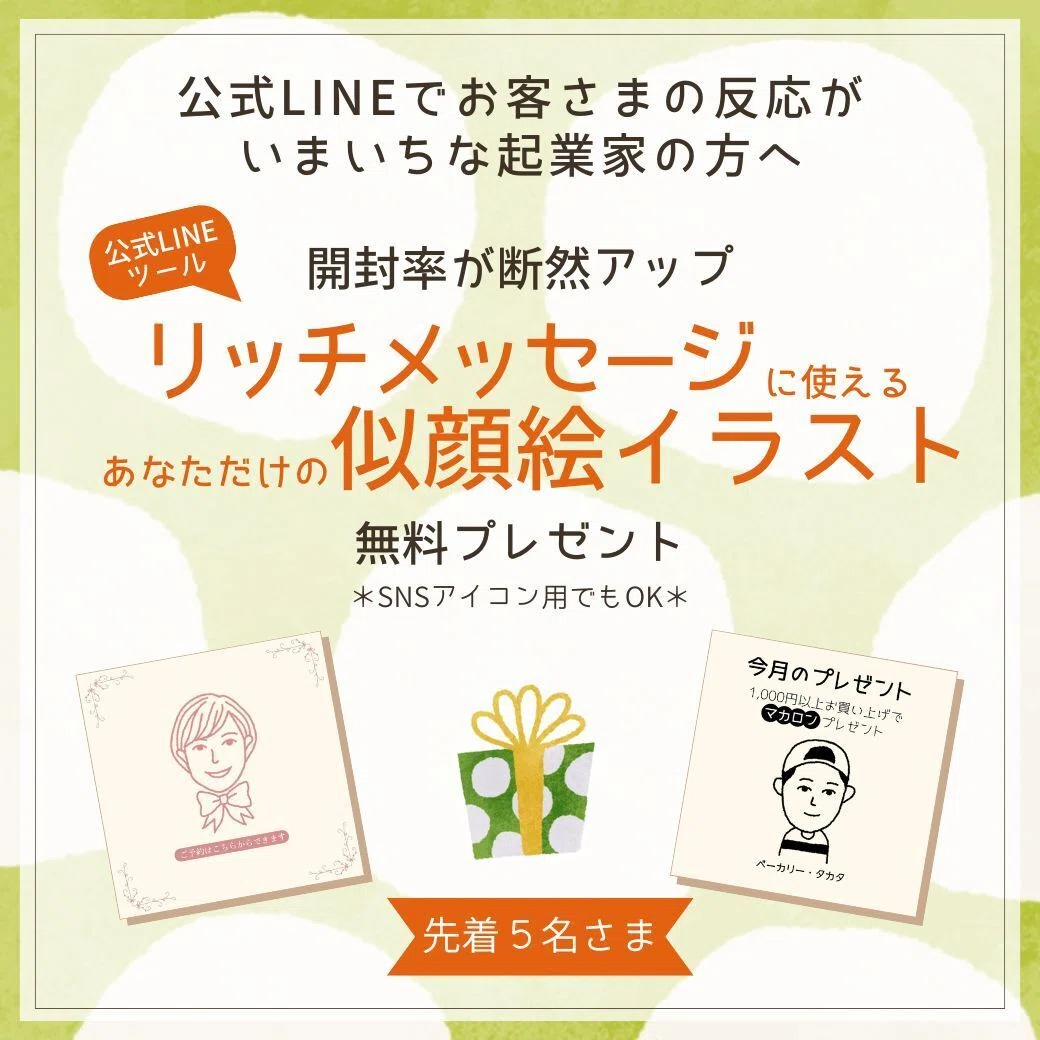 似顔絵イラストオーダー 9月のご予約 満員となりました。