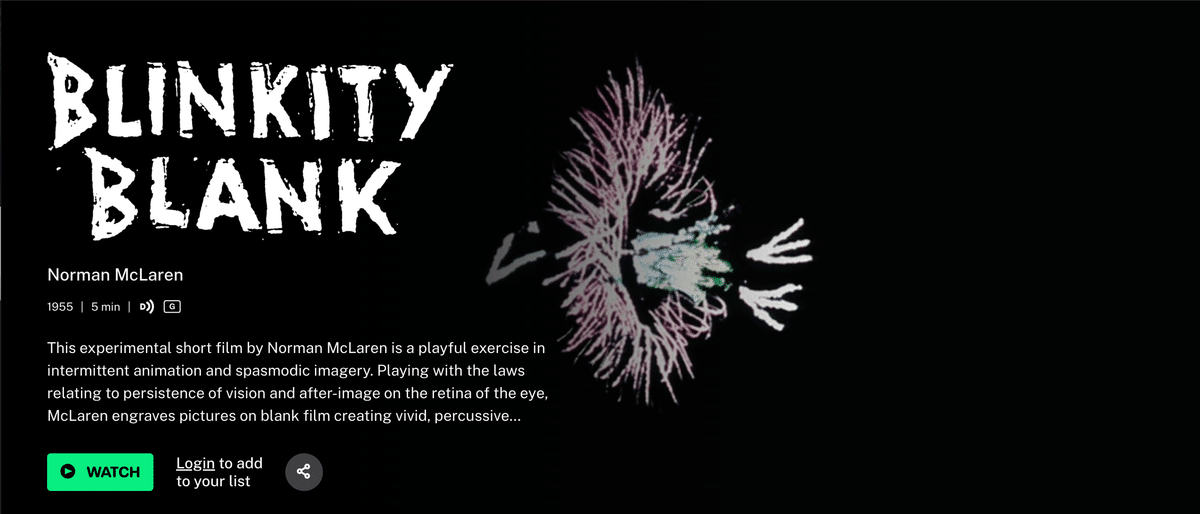 ノーマン・マクラレン メモ｜山下泰司 Yasushi Yamashita