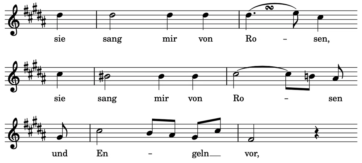 Wiege Notes F. シューベルト D 927 (Op.106-3) 『私のゆりかごの前で』 Vor meiner Wiegeのリズム|大高誠二