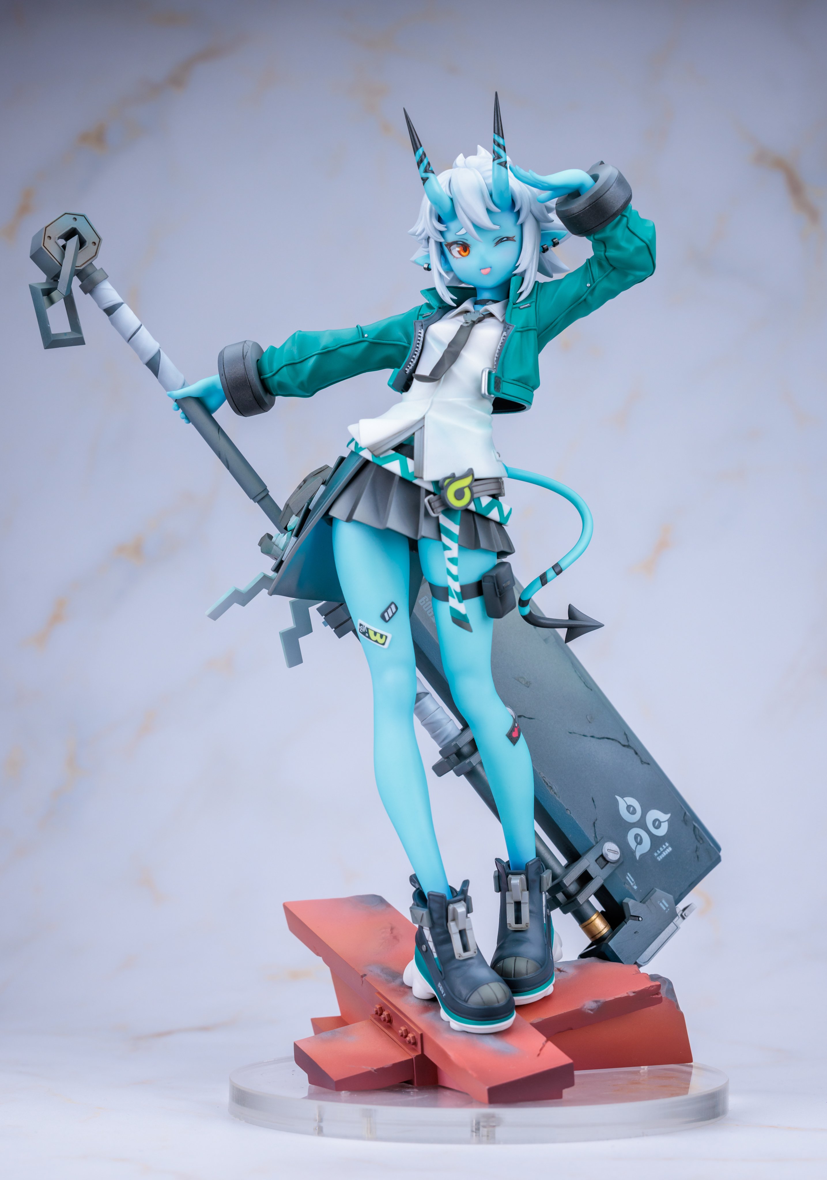 蒼角 ガレージキット彩色見本制作メモ｜えこし