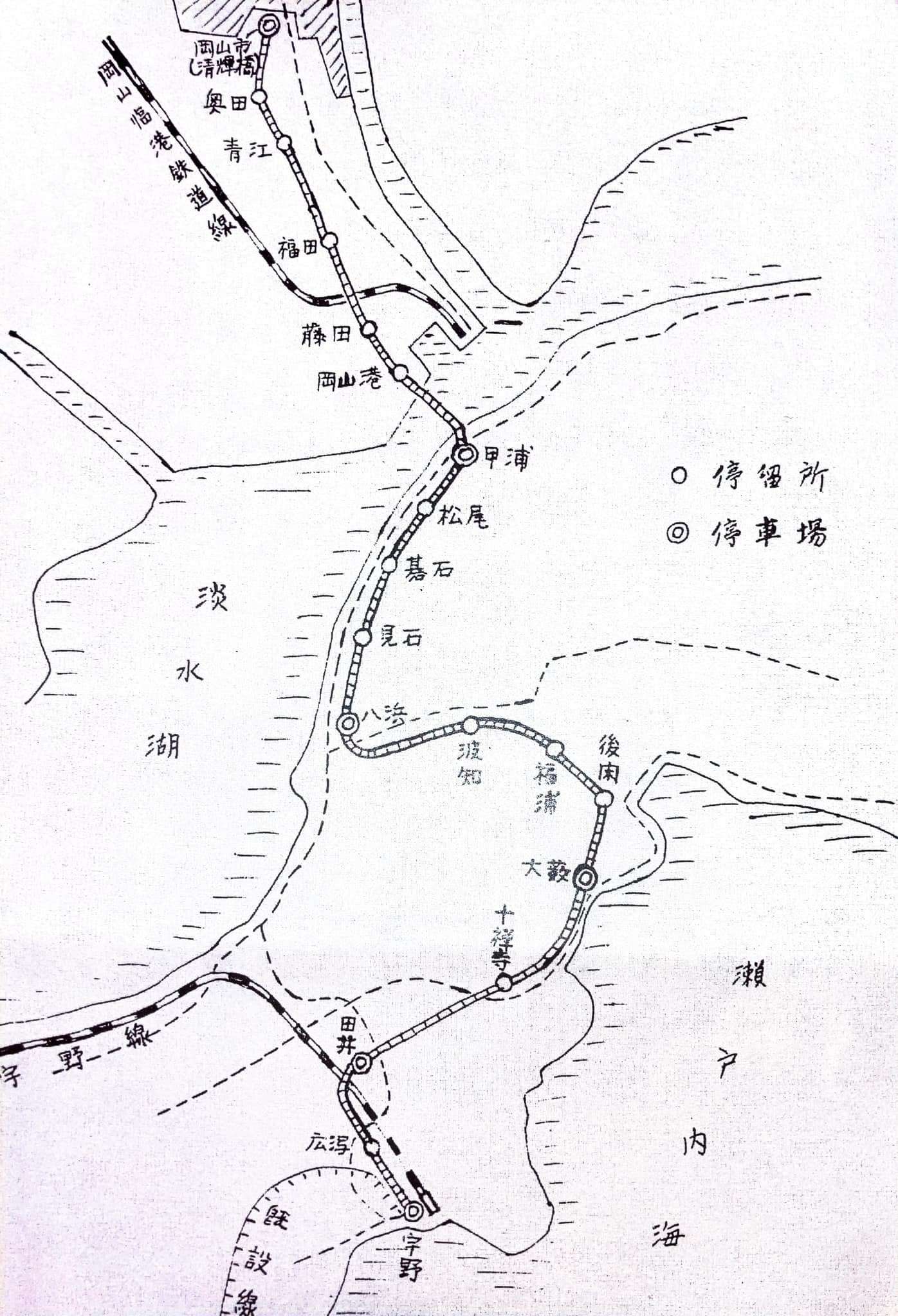 未成線】児島湾を渡る「宇野短絡線」｜村上伸（Murakami_SHIN）