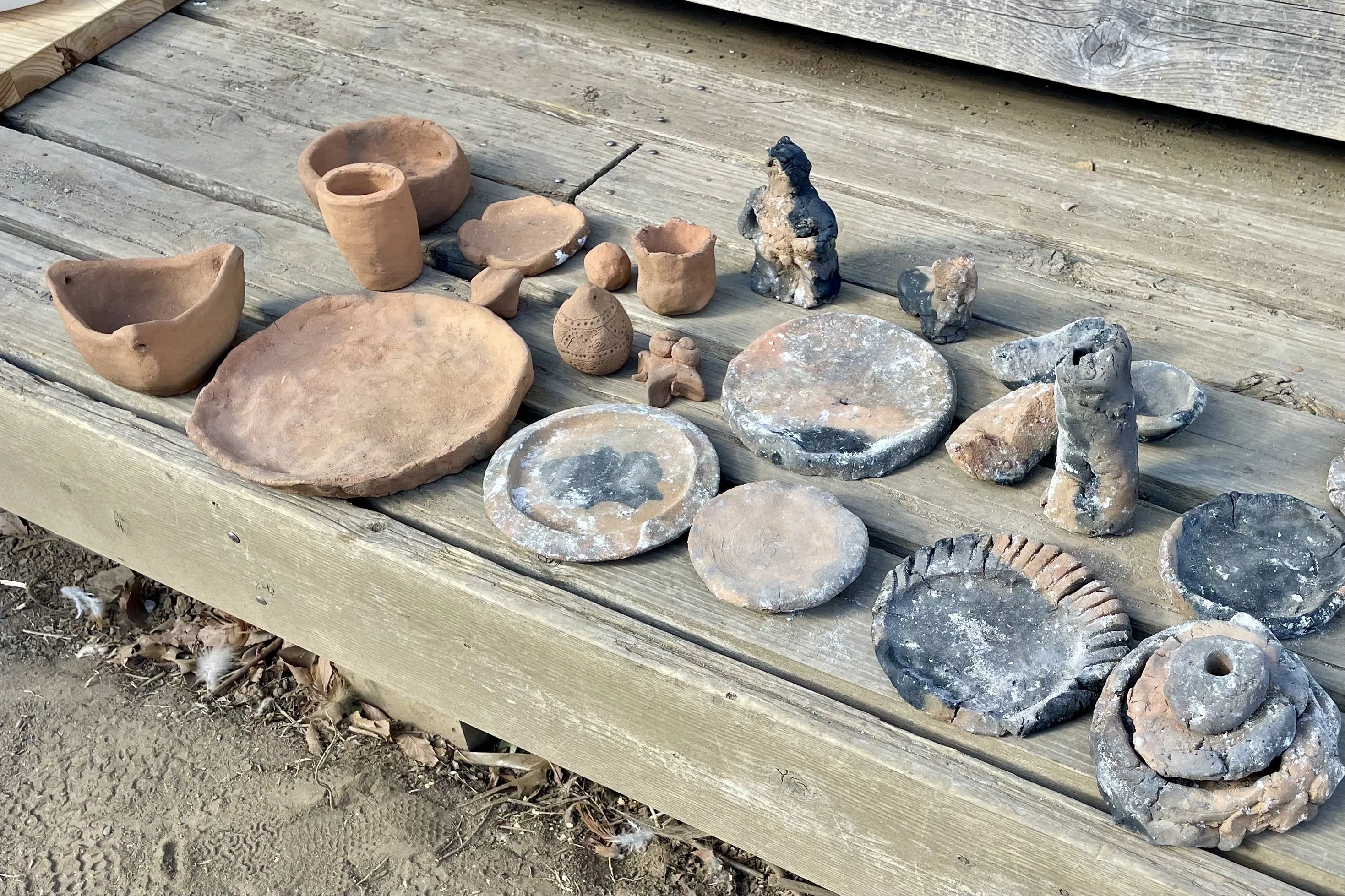 庭土器プロジェクトレポート！ − 庭で庭の粘土から、縄文土器と穴窯