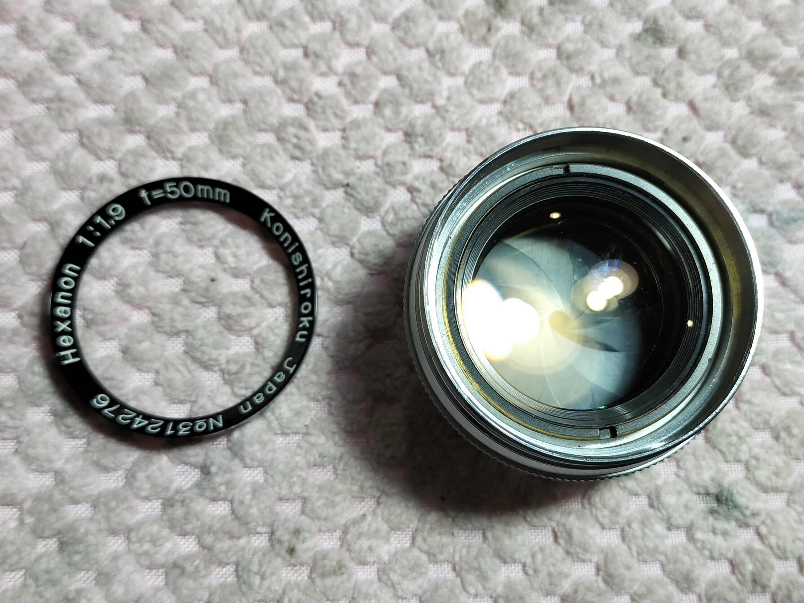 Konishiroku Hexanon 50mm F/1.9 L39の分解|フィルムカメラ修理 Konishiroku Hexanon 50mm F/1.9 L39の分解|フィルムカメラ修理