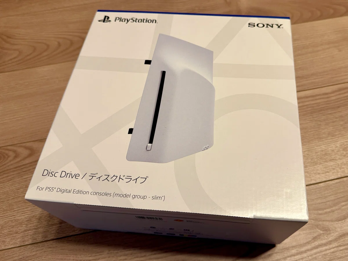 PS5 外付けディスクドライブ slim DiscDrive CFI-ZDD1J（PS5】ディスク 
