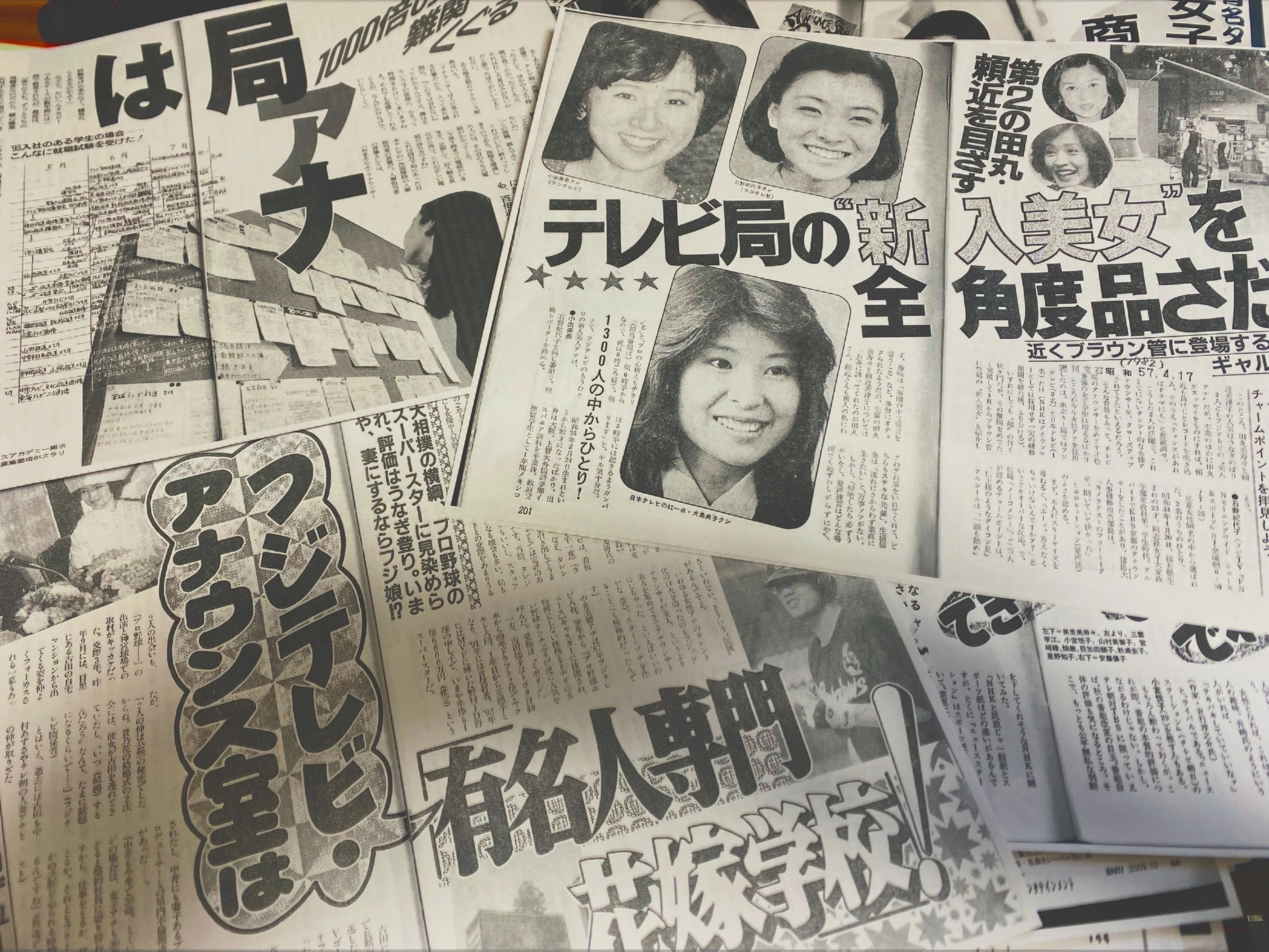 活動歴および当時の関連ビジュアル記録