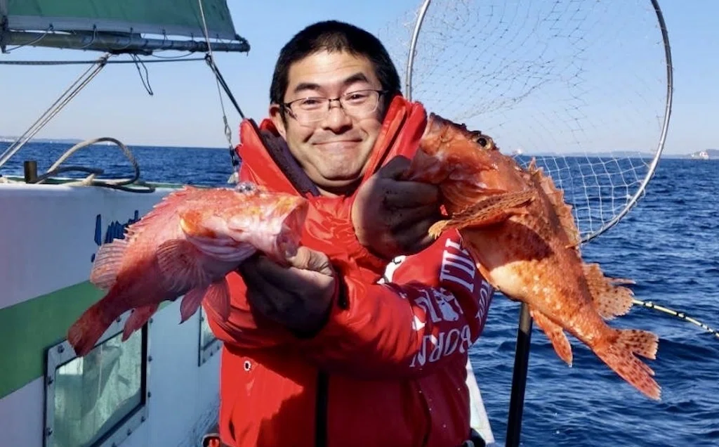 オニカサゴ】レア魚：ヒオドシゲット！オニカサ最大2.1kg！【真鯛