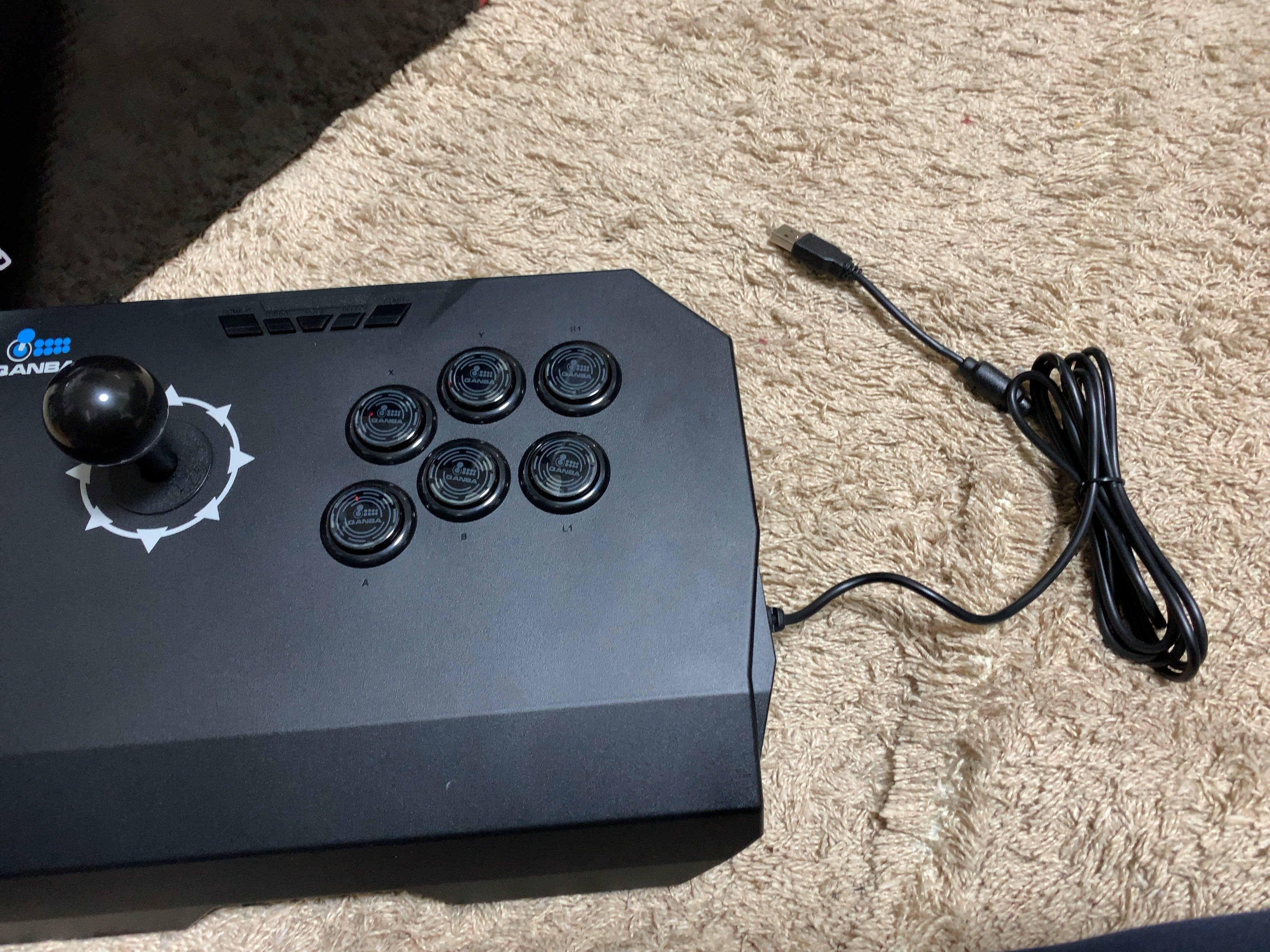 軽量コンパクトレバー】 Qanba N1 Thunder Arcade Joystick
