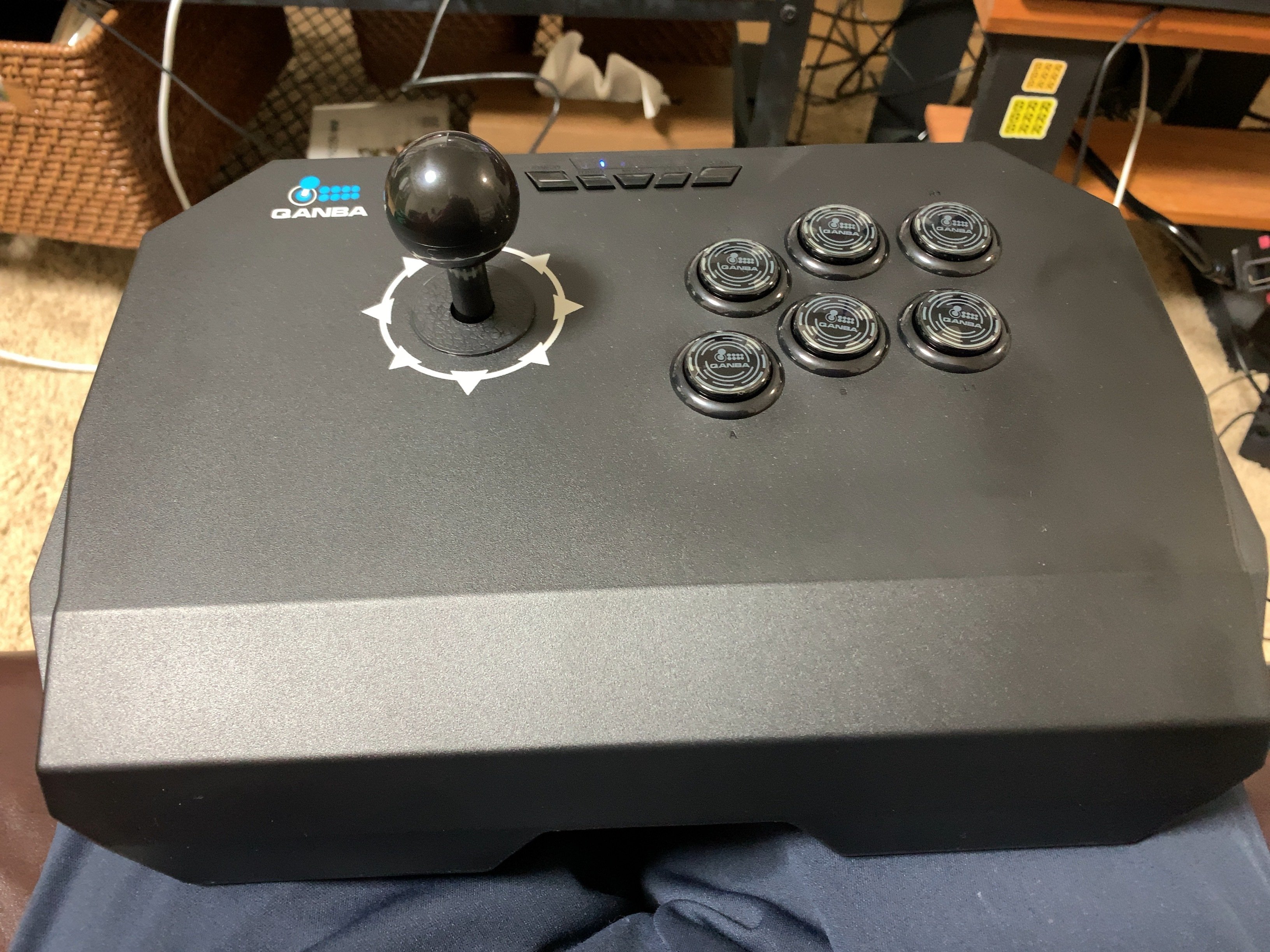 軽量コンパクトレバー】 Qanba N1 Thunder Arcade Joystick