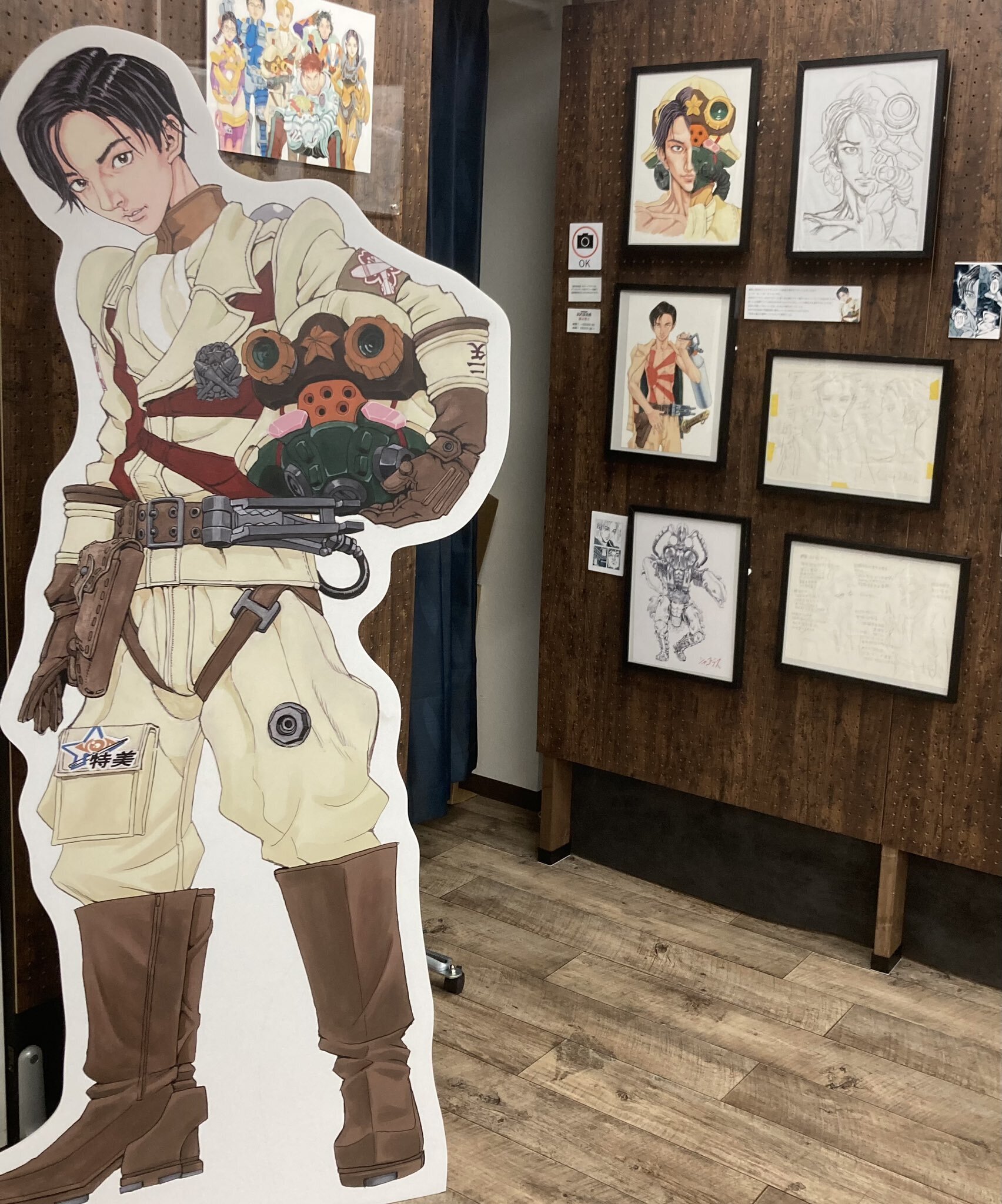 山口貴由 劇光仮面展」開催中です｜犬頭 和菓子