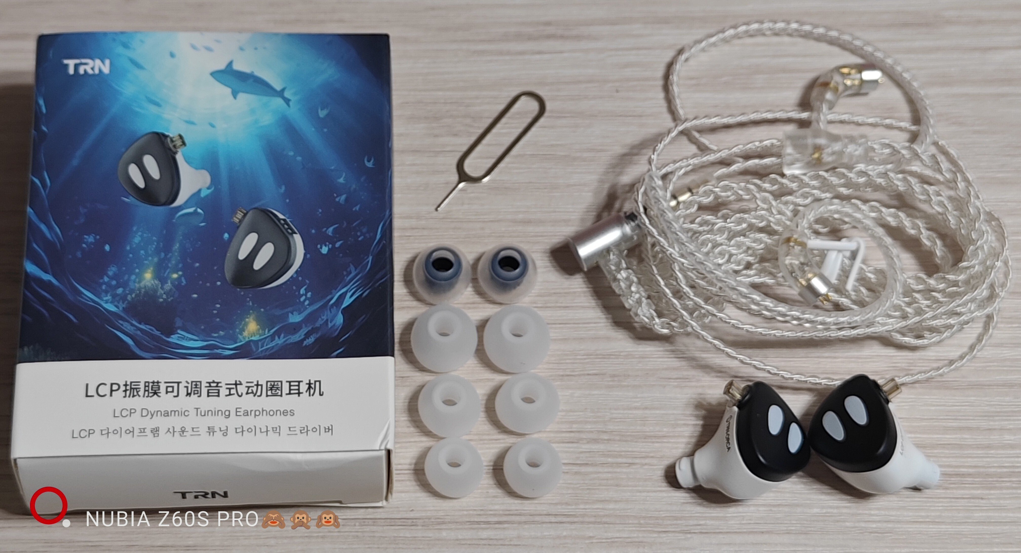 □TRN 虎鯨ORCA 紹介｜イヤホンジャックと豆🐒@ポタオデ