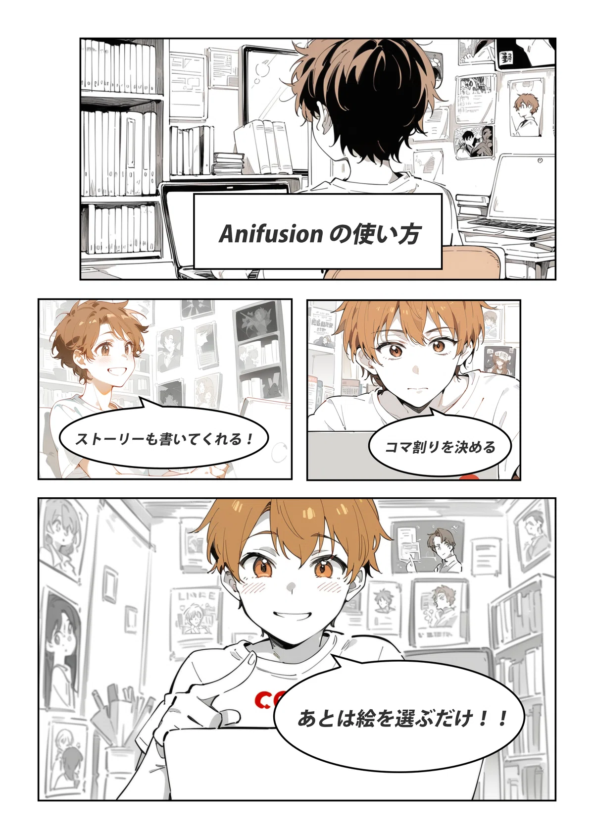 【AI 漫画】Manga Editor DESU ! - 最強の無料マンガ創作アプリ の使い方！｜きまま / Easygoing