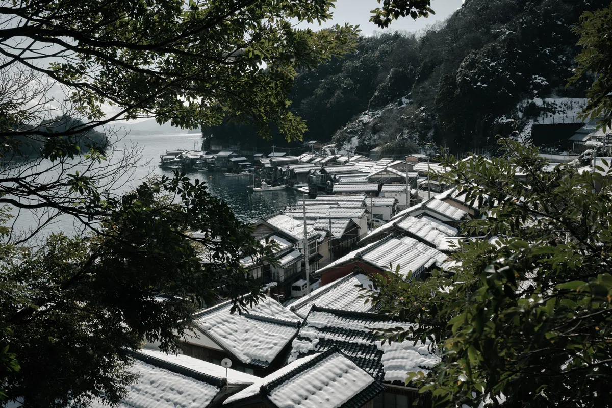 RICOH GRⅢで撮る冬の京都・伊根の舟屋|Yuka Shogaki