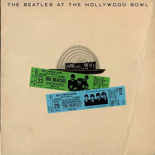 UK盤LP:「At The HollyWood Bowl」UKだけどUS? マトリックス1/1と3U/3U