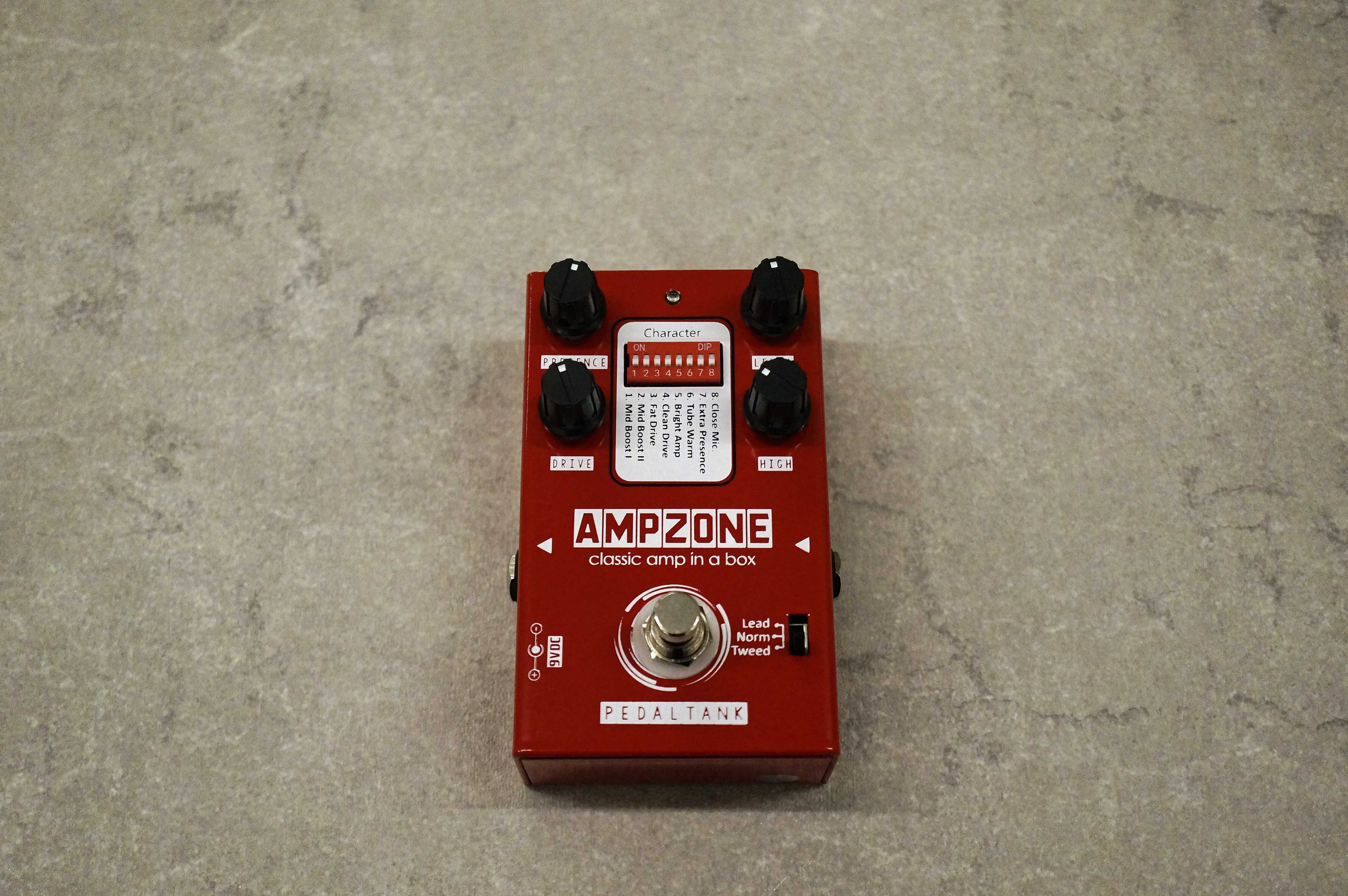 クラシック”なスタイルのアナログアンプシミュレーターペダル！Pedal