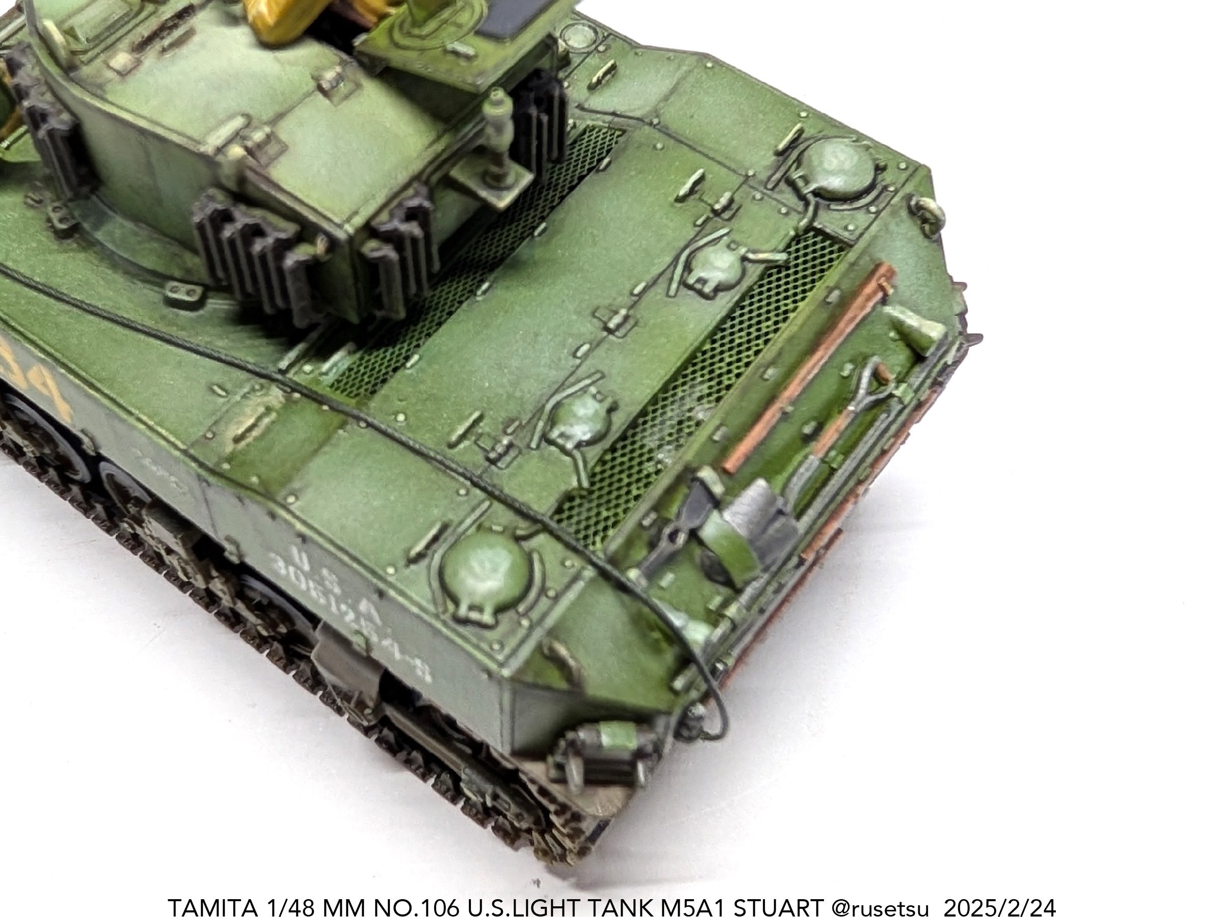 アメリカ軽戦車 M5A1 スチュアート｜るせつ