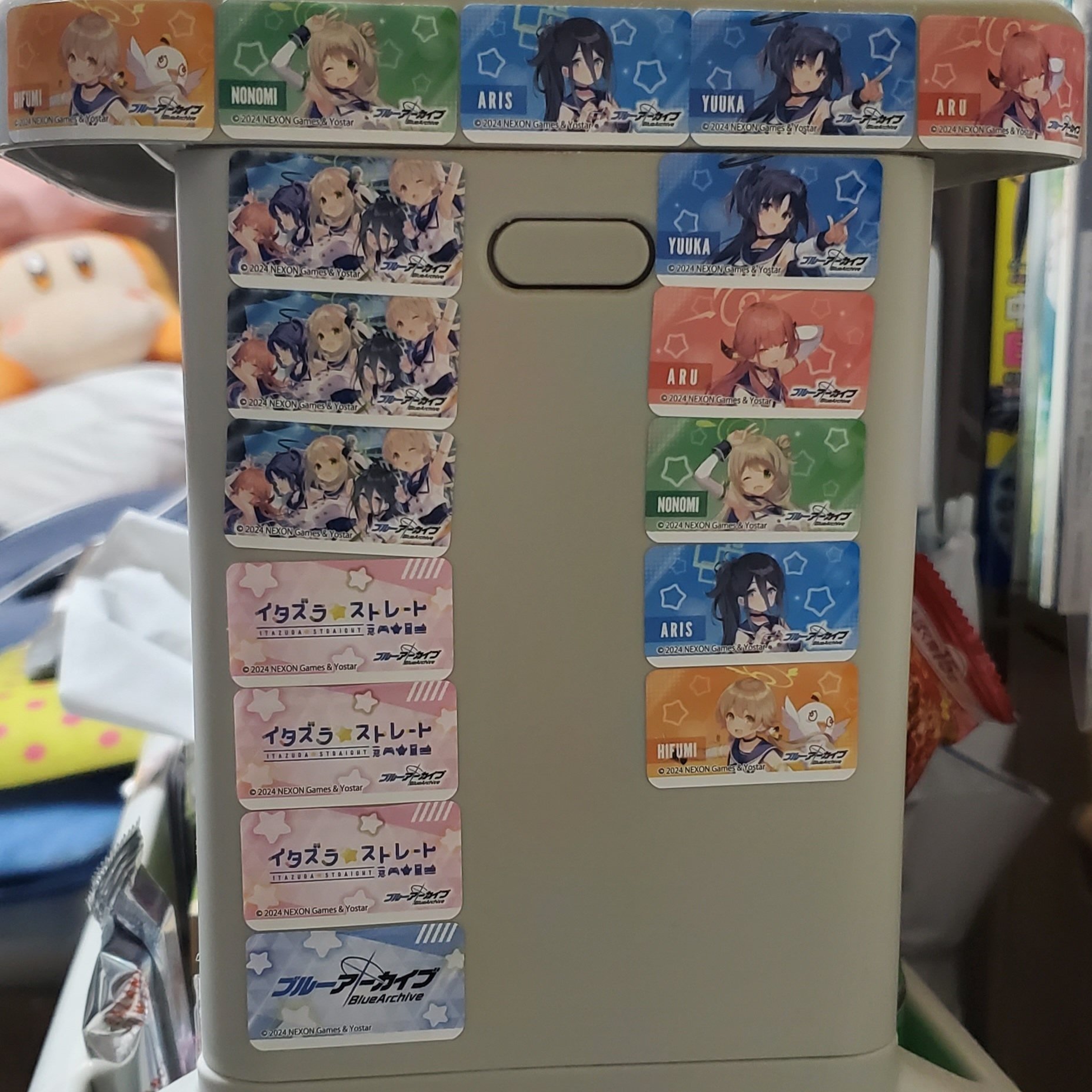 ブルーアーカイブ　ドデカミン　ブルアカ　アクスタ　アクリルスタンド ブルーアーカイブ × ドデカミン グッズ 11月27日よりファミマに登場!
