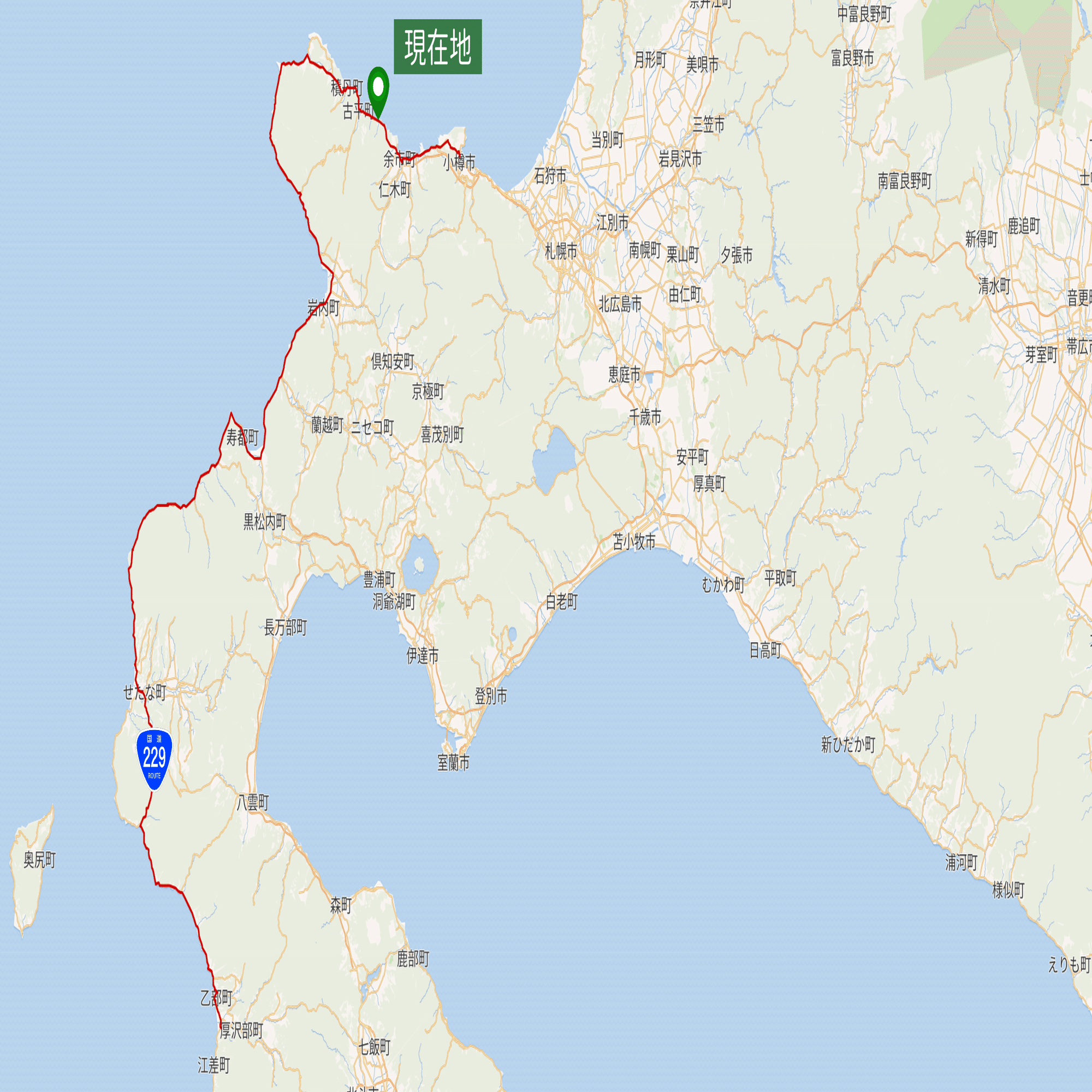 国道229号の旧道を行く【3】｜44ヤマグチ