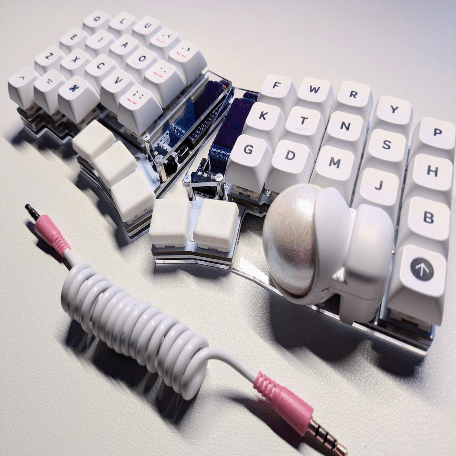 自作キーボード】TRRSケーブルも自作した｜kinambon/公立高校教員