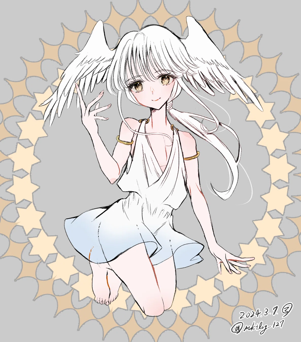 創作よもやま話 天使編①｜一二七マコト＠桃色ちょこリーフ