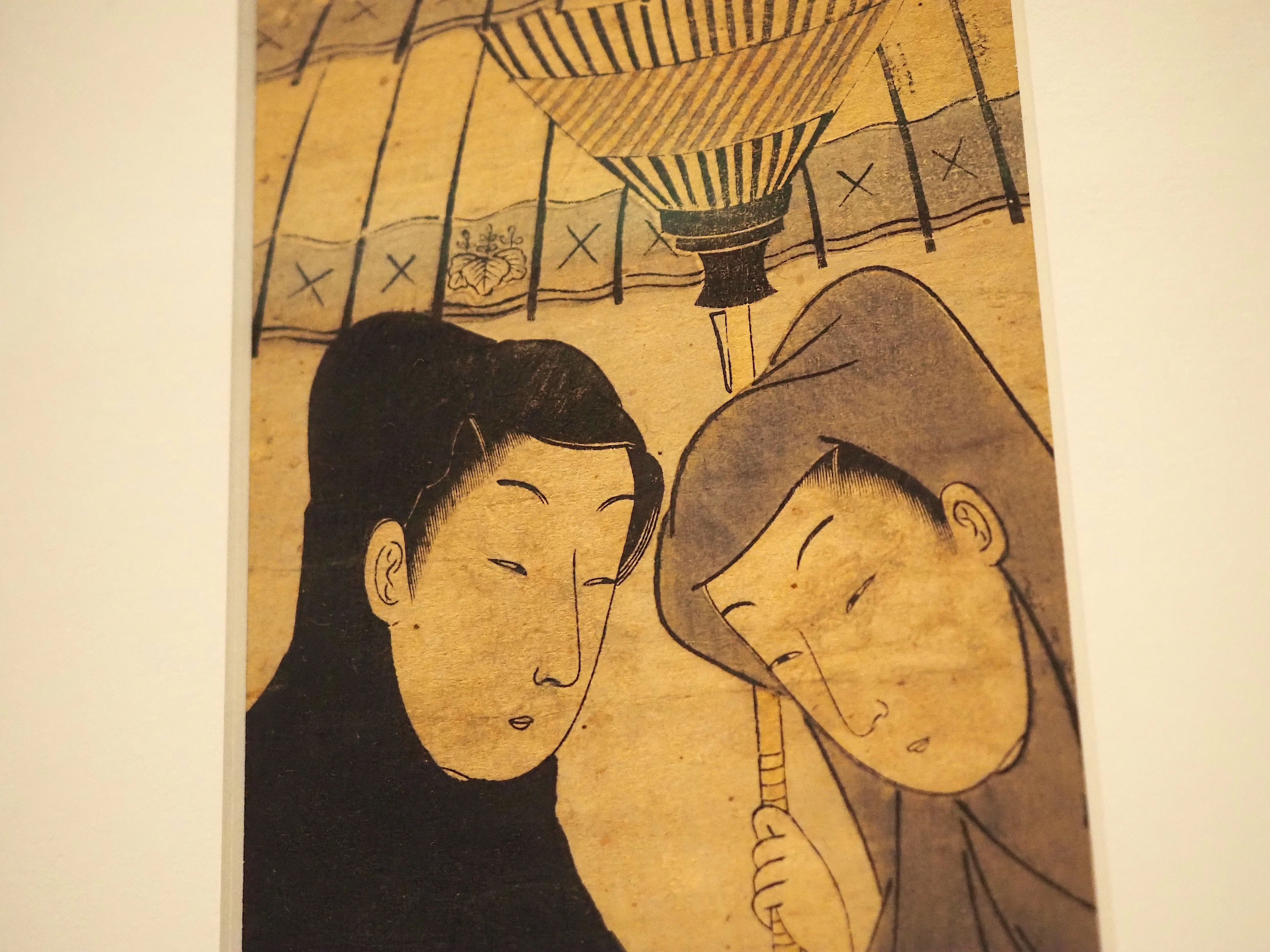 大河ドラマ『べらぼう』で鉄拳さんが演じた礒田湖龍斎の浮世絵を東京