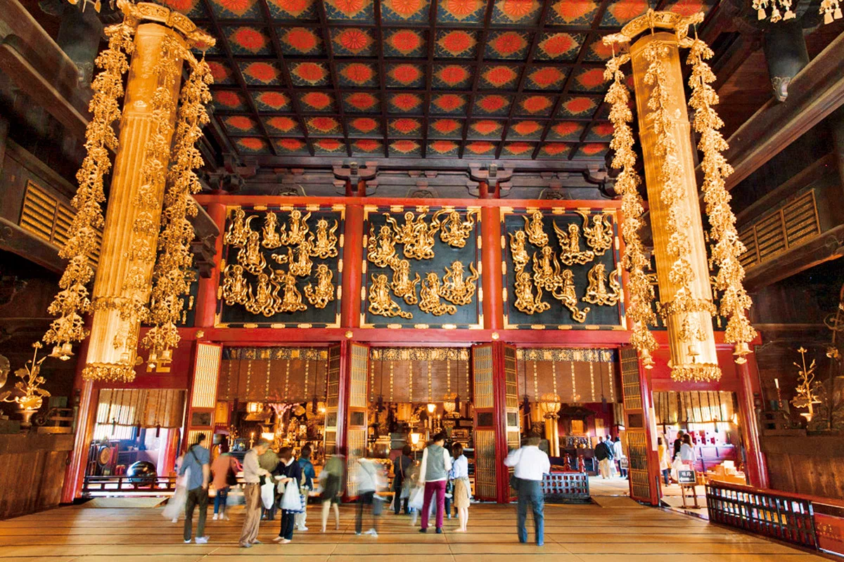 風景画（長野市 善光寺） 信濃善光寺～長野市～