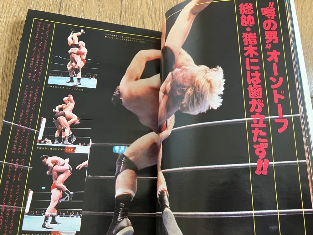 初めてのプロレス生観戦 —— 新日本プロレス「闘魂シリーズ」1980年の