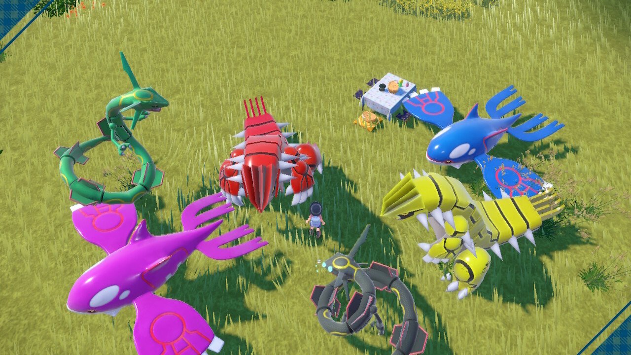 レックウザ、カイオーガ、グラードン色違い ポケモンSV（スカーレット・バイオレット） 色違いカイオーガ