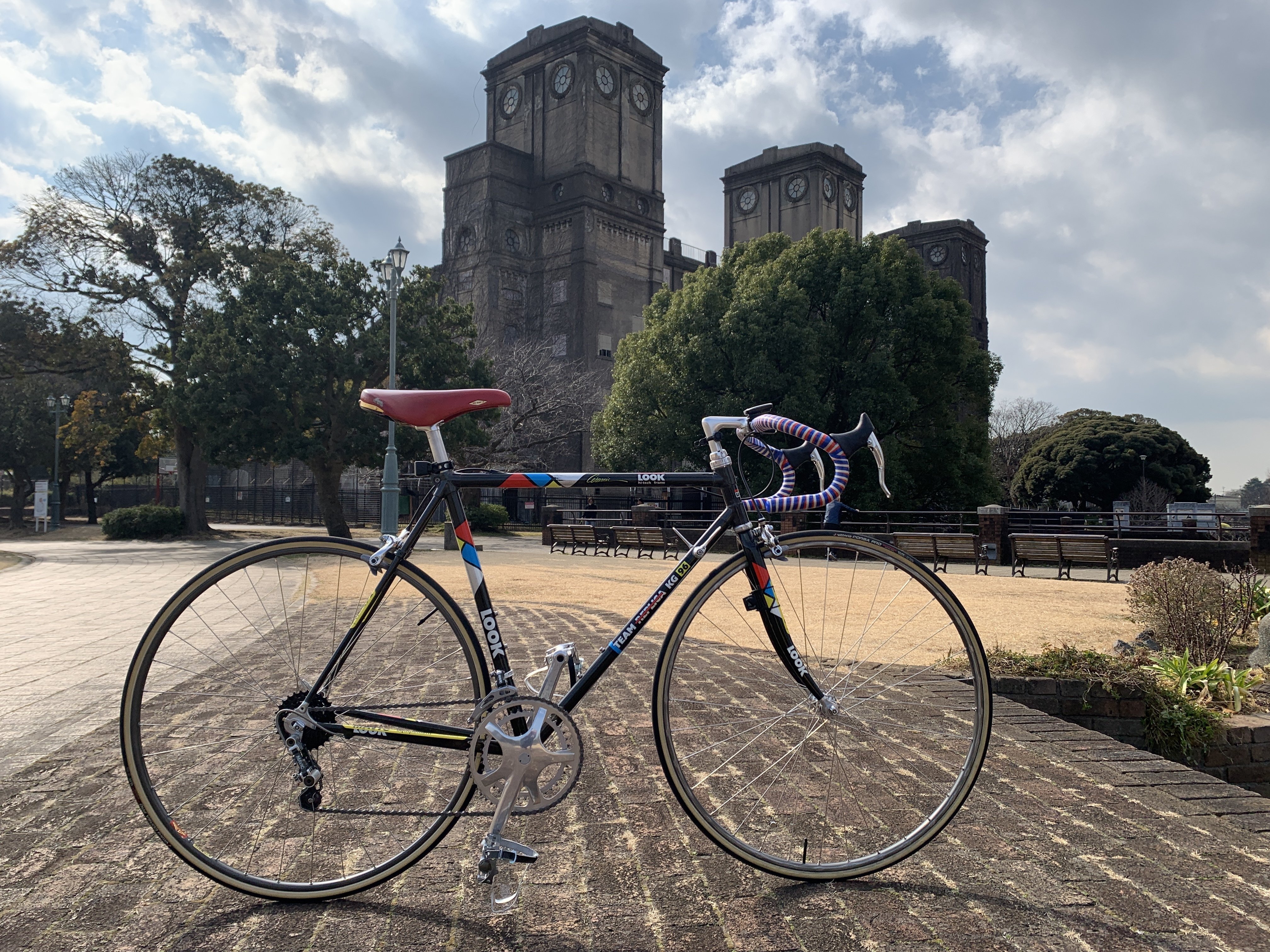 愛車紹介8 LOOK KG96 TEAM REPLICA＋MAVICコンポーネント群 ｜vogue-rider