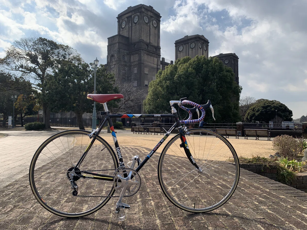 愛車紹介8 LOOK KG96 TEAM REPLICA＋MAVICコンポーネント群 ｜vogue-rider
