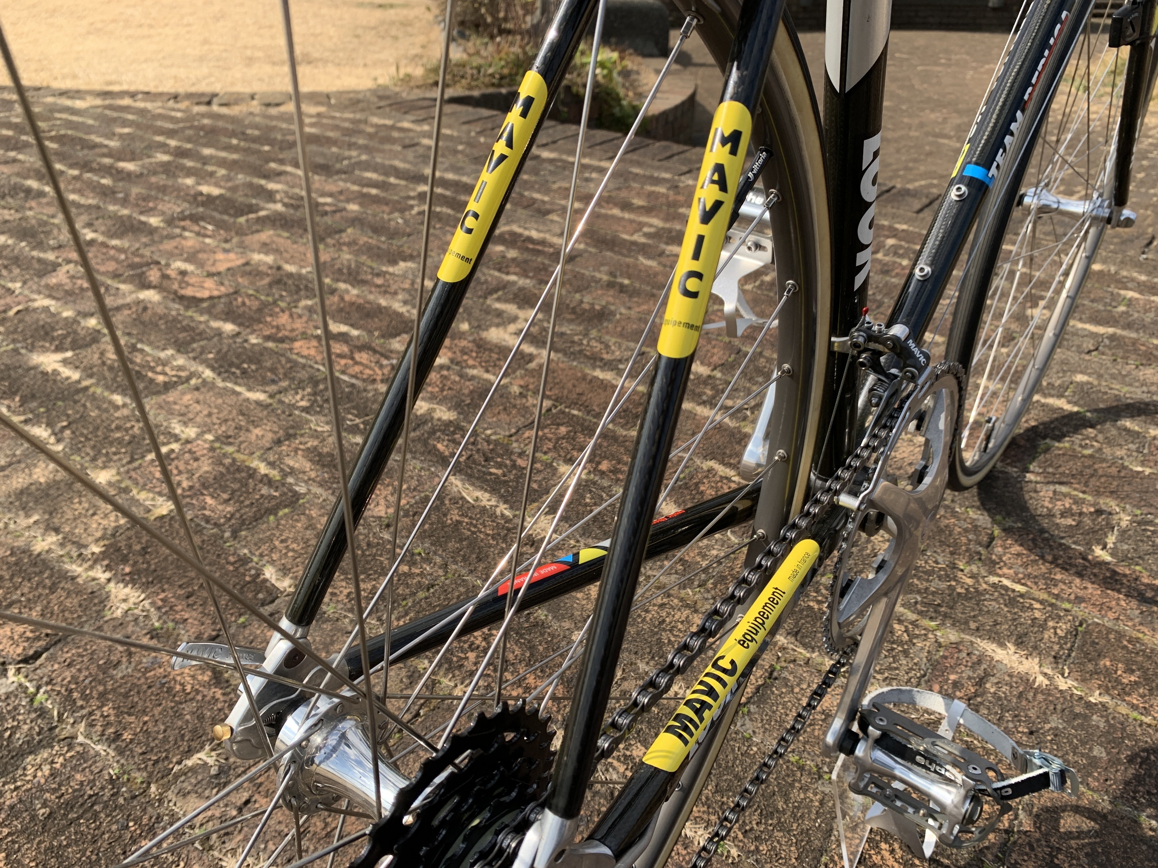 愛車紹介8 LOOK KG96 TEAM REPLICA＋MAVICコンポーネント群