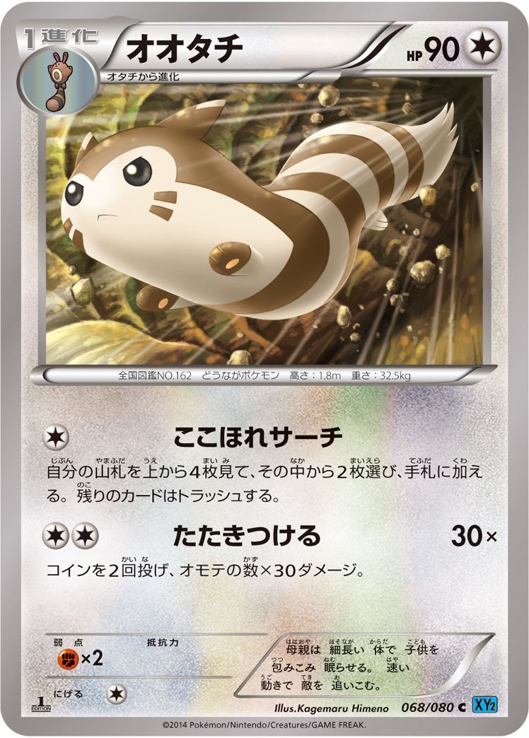ポケカの歴代オオタチ｜リユルン