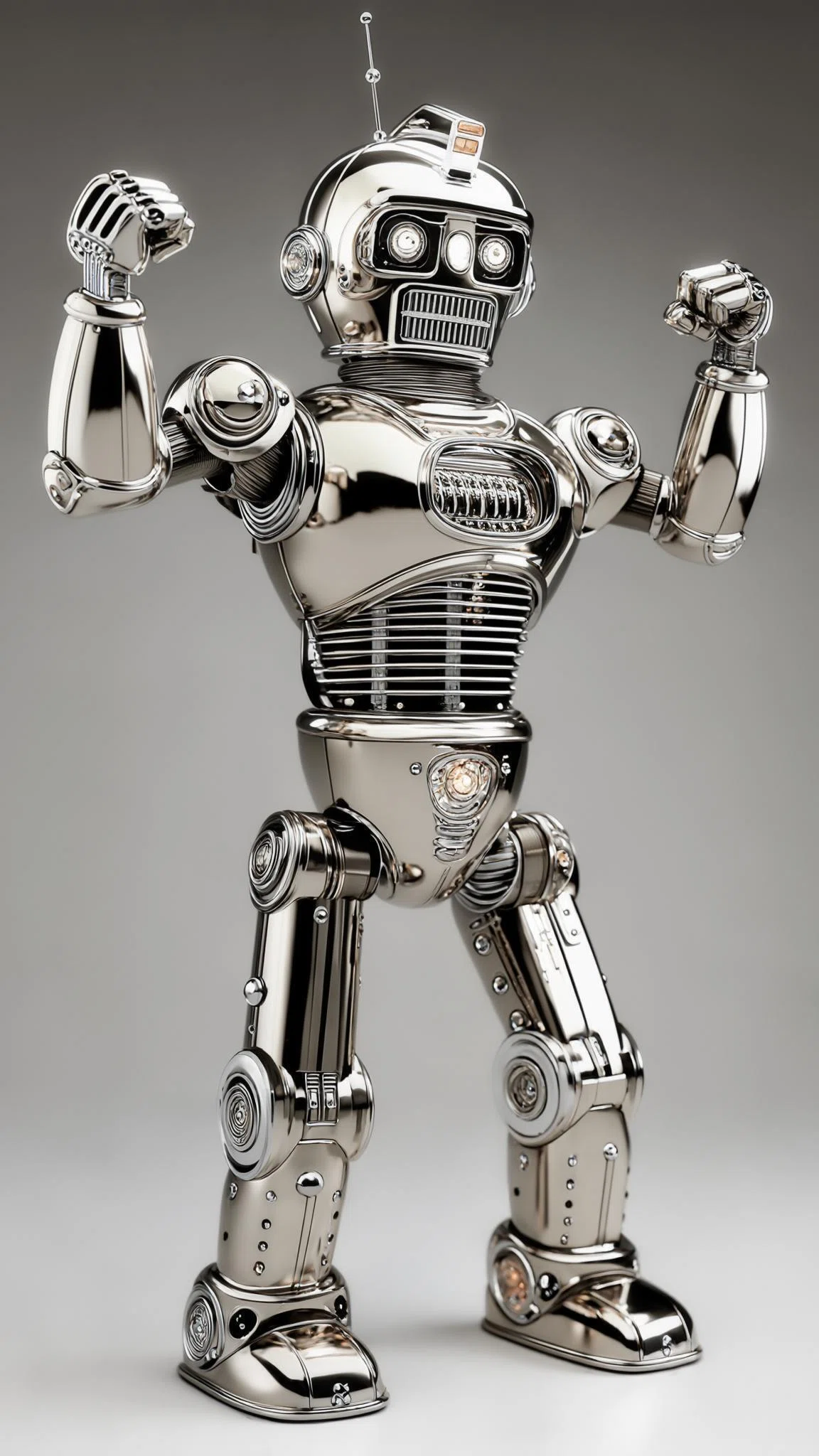 作画実験 レトロフューチャーなロボット｜美和