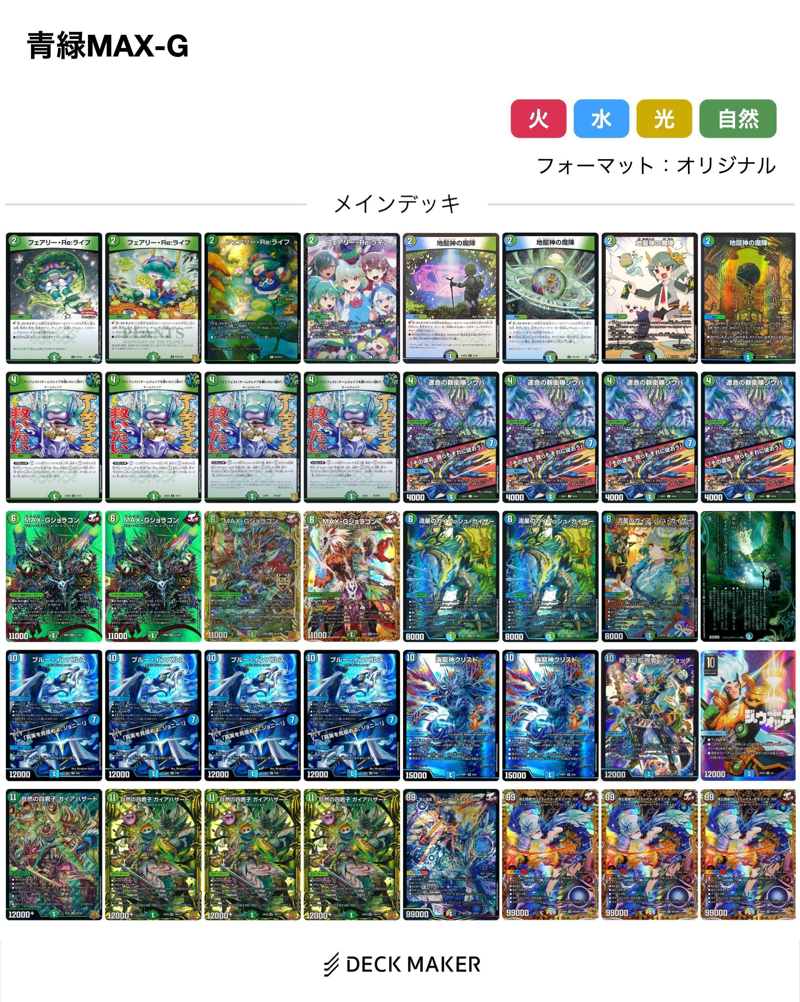 旅路ジョラゴンジョーカーズ 40枚 デッキ オリジナル デュエル