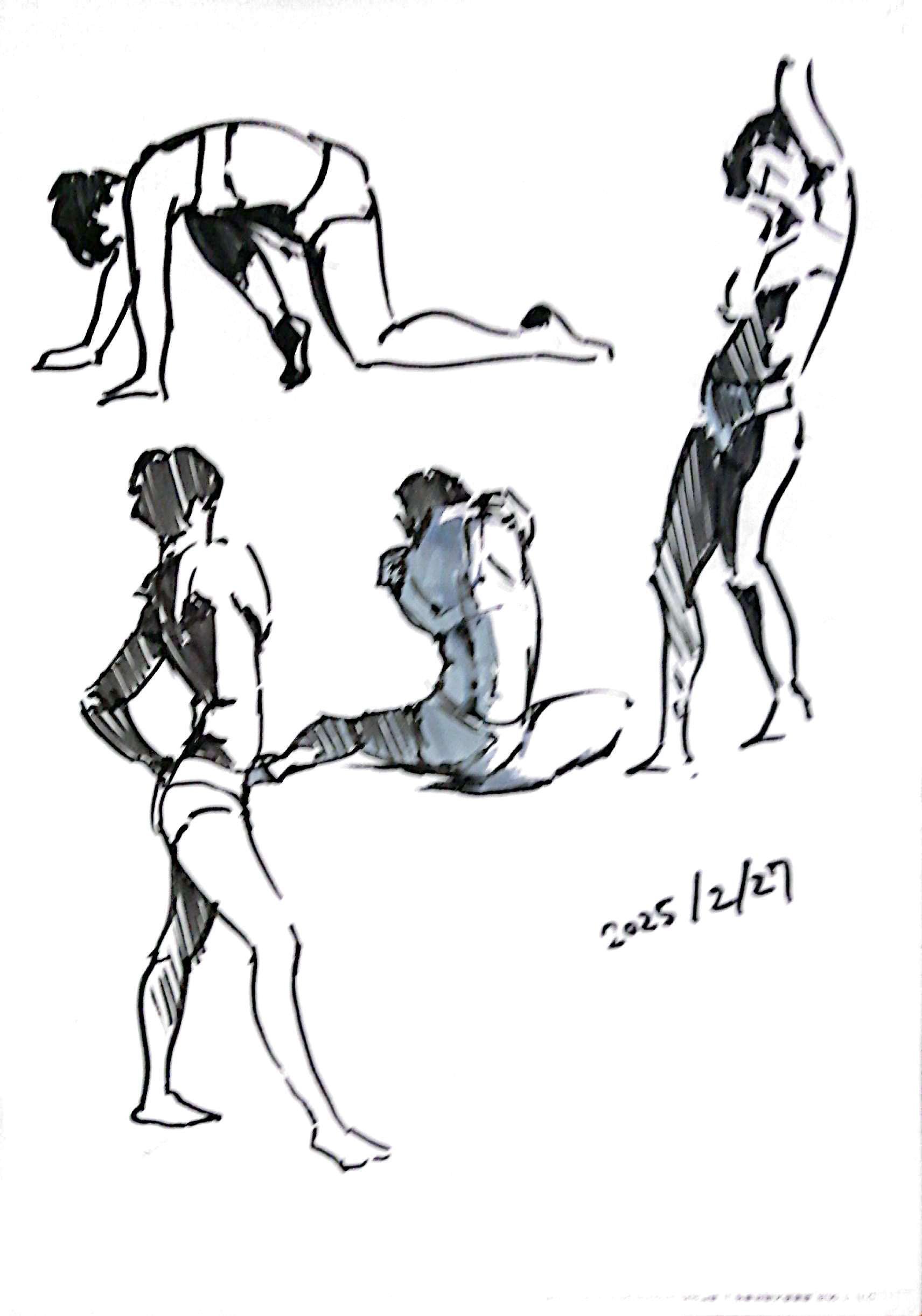 最近のジェスドロとクロッキーまとめ｜53号室の絵描き