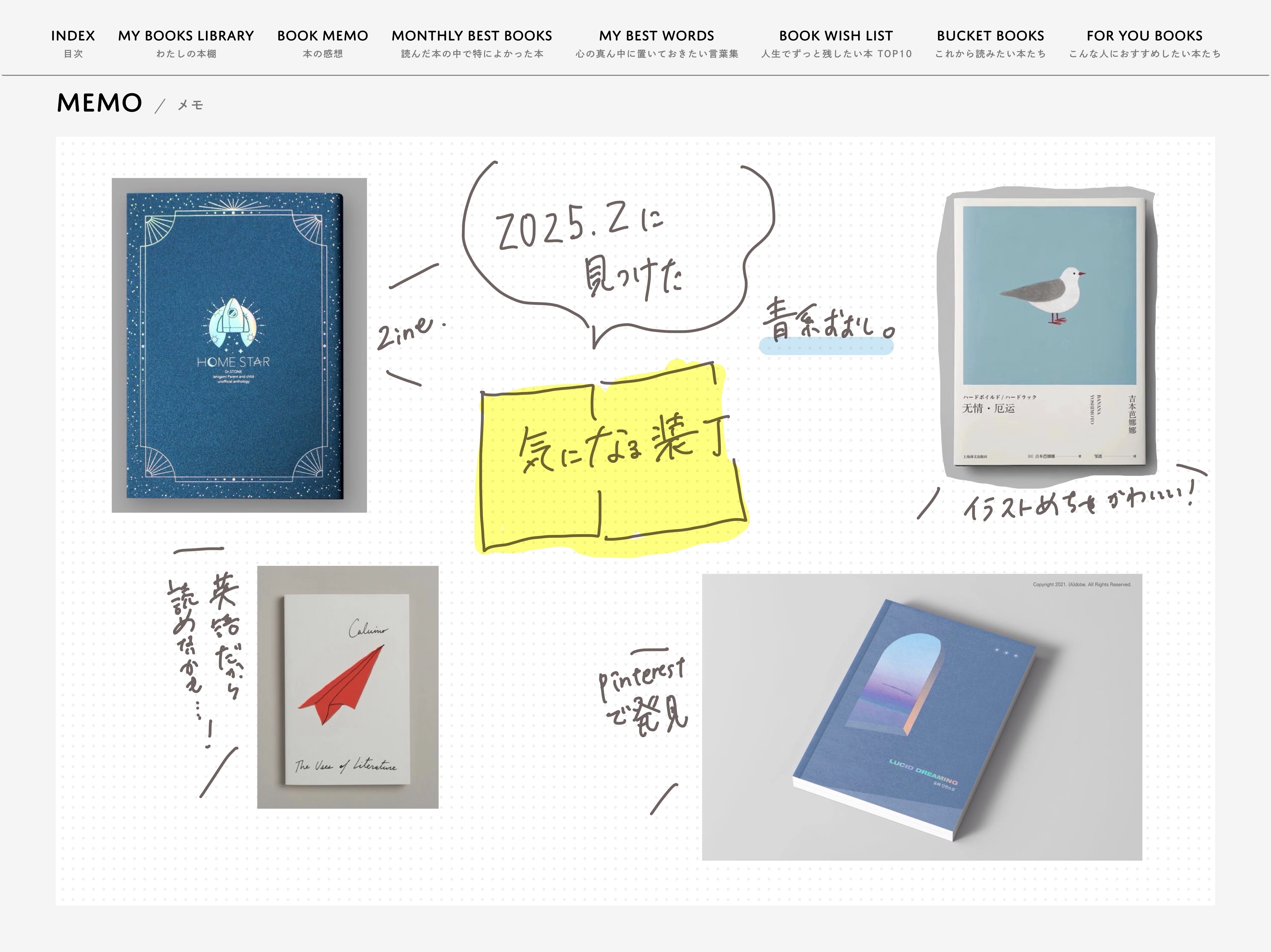 続かない読書記録にさよならを。MY BEST READINGをつくりました｜古性