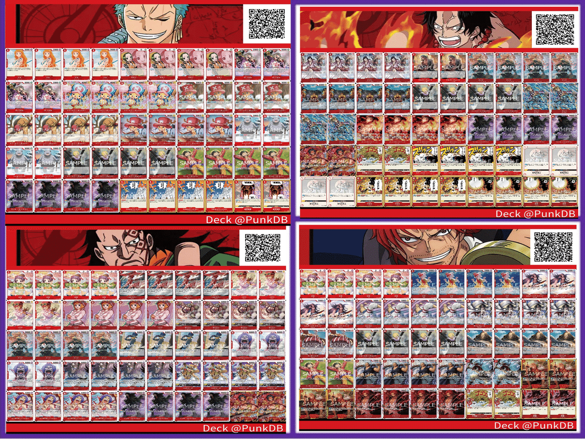 ゾロデッキパーツ パラレル 緑ゾロ リーダーパラレル＋デッキ＋強化