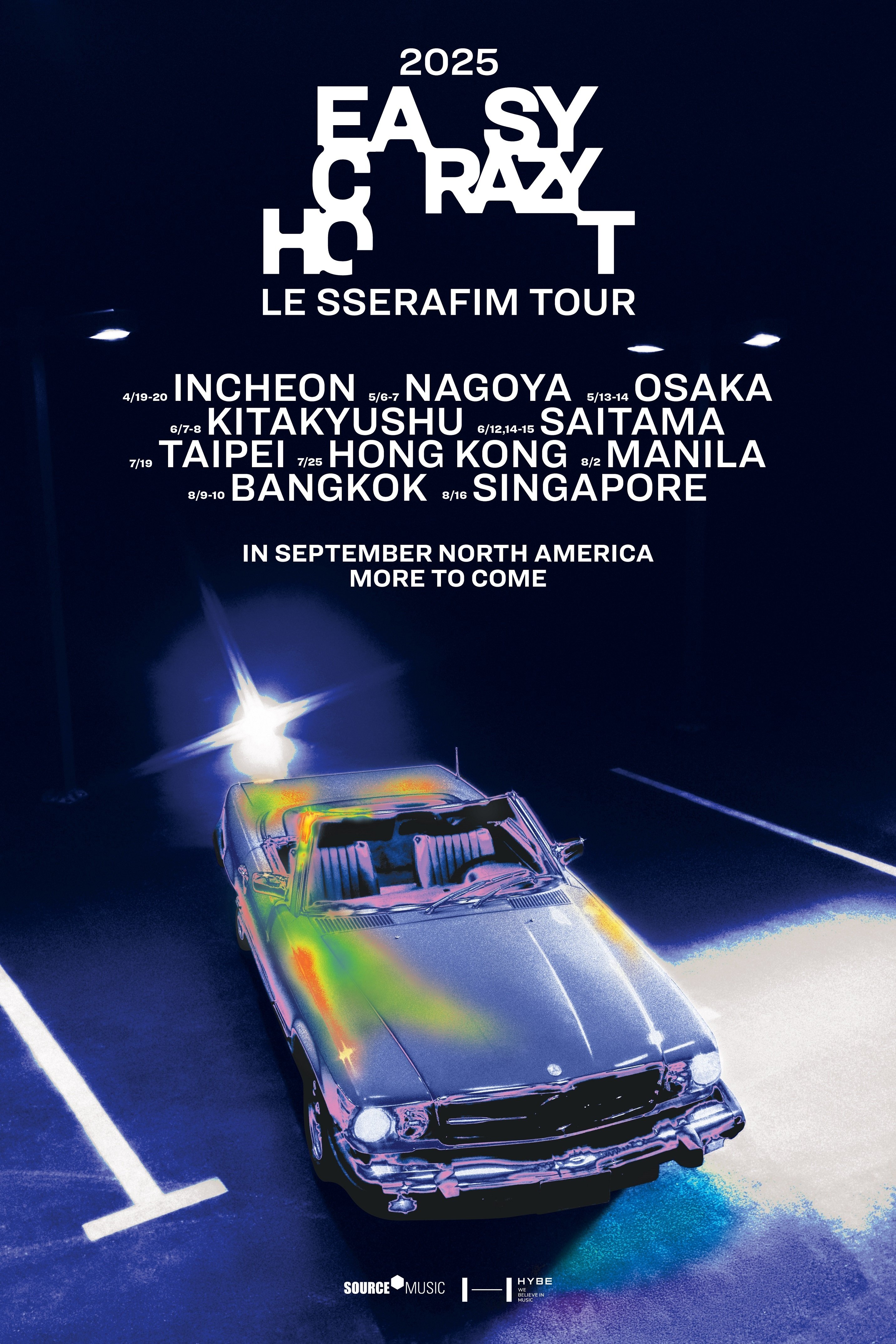 LE SSERAFIM easy crazy hot ツアー ジャケット M LE SSERAFIM easy crazy hot ツアー ジャケット M 2025 LE