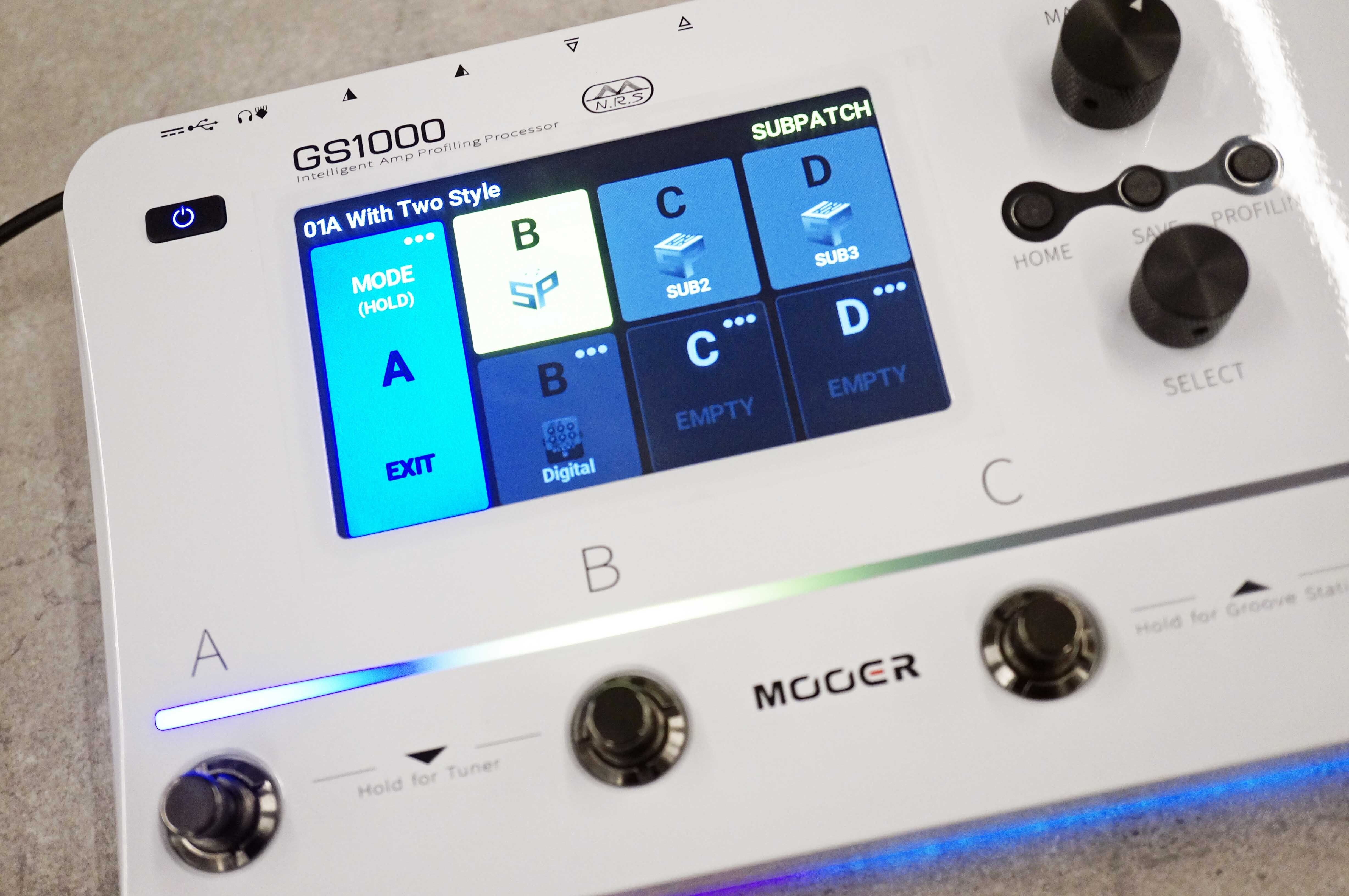 小さめ、タッチパネル、キャプチャ……Mooerの新しいGS1000がすごい