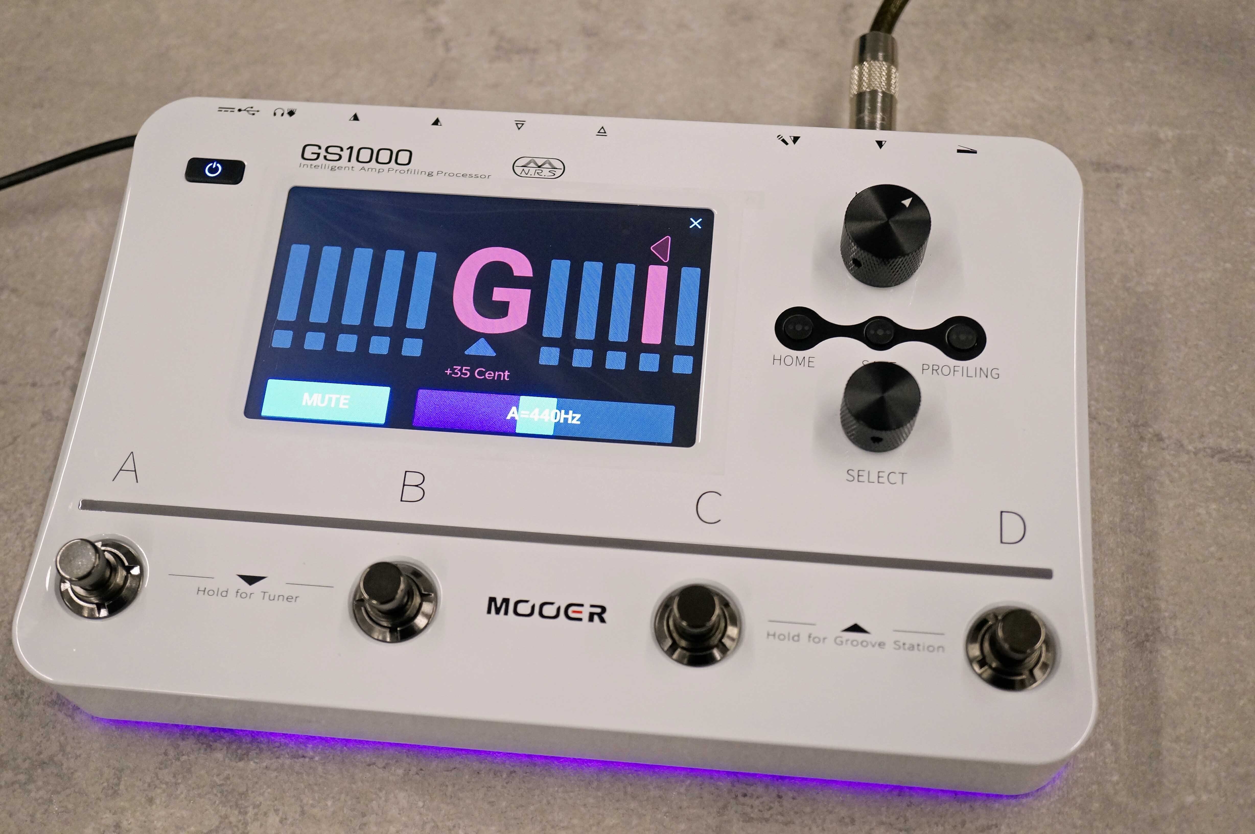 小さめ、タッチパネル、キャプチャ……Mooerの新しいGS1000が