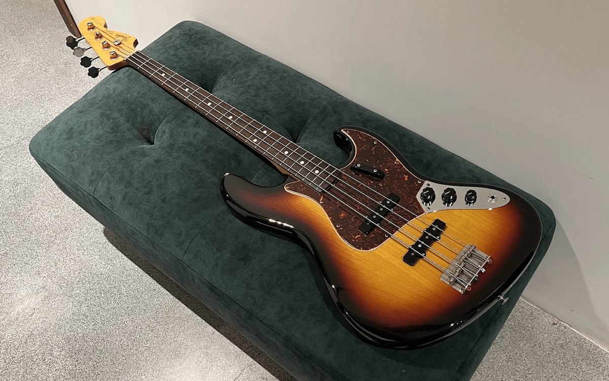 ジャズベース ヘッドレス改造 Fenderピックアップ 楽器・機材