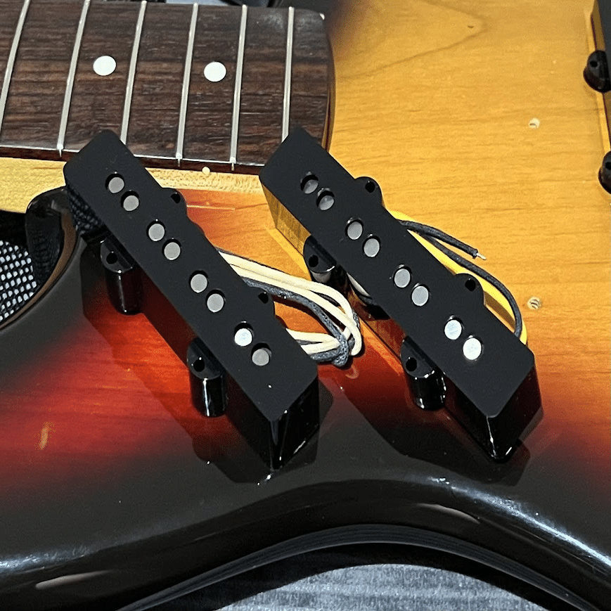 Jazz BassのピックアップをLollarに変更｜octopus