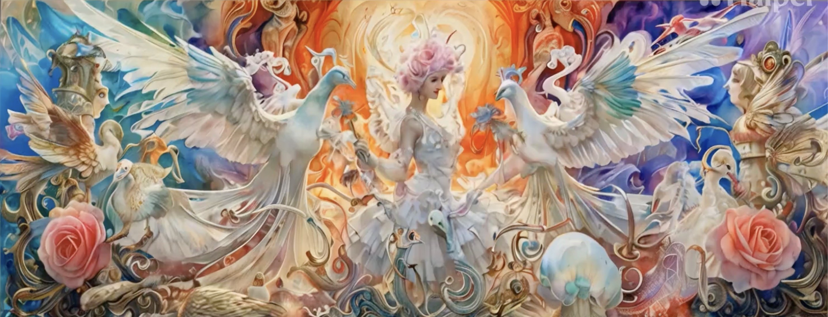 万華曼荼羅」番外編「天使曼荼羅」296 Mandala of Angels 296