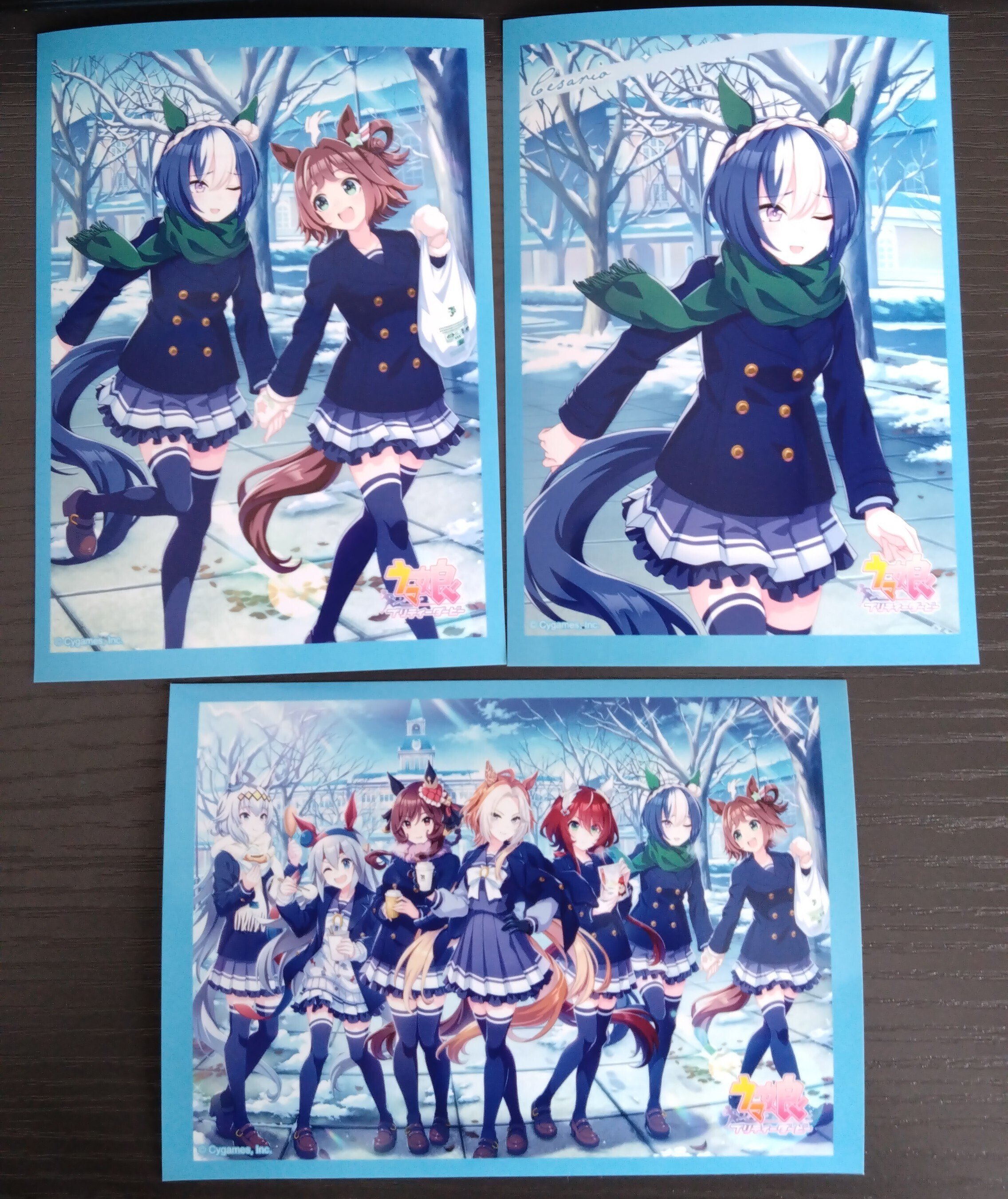 セブイレのウマ娘コラボ、ゲットしてきたよ♡｜夏海みんと