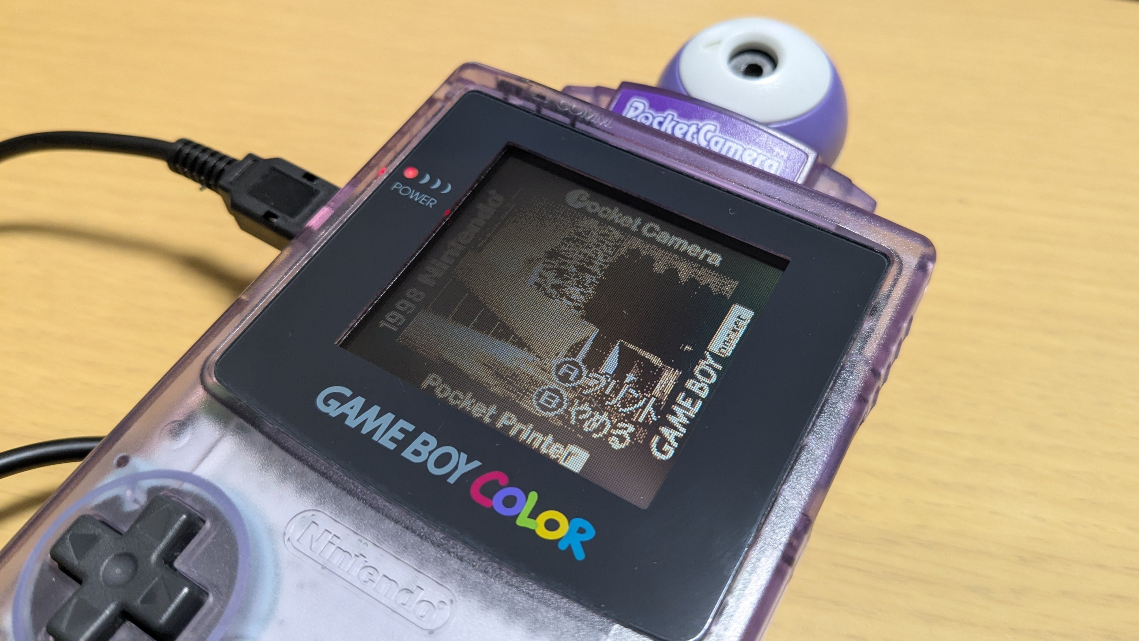 GAME BOY Pocket Cameraを持って外に出よう！（撮影からデータの