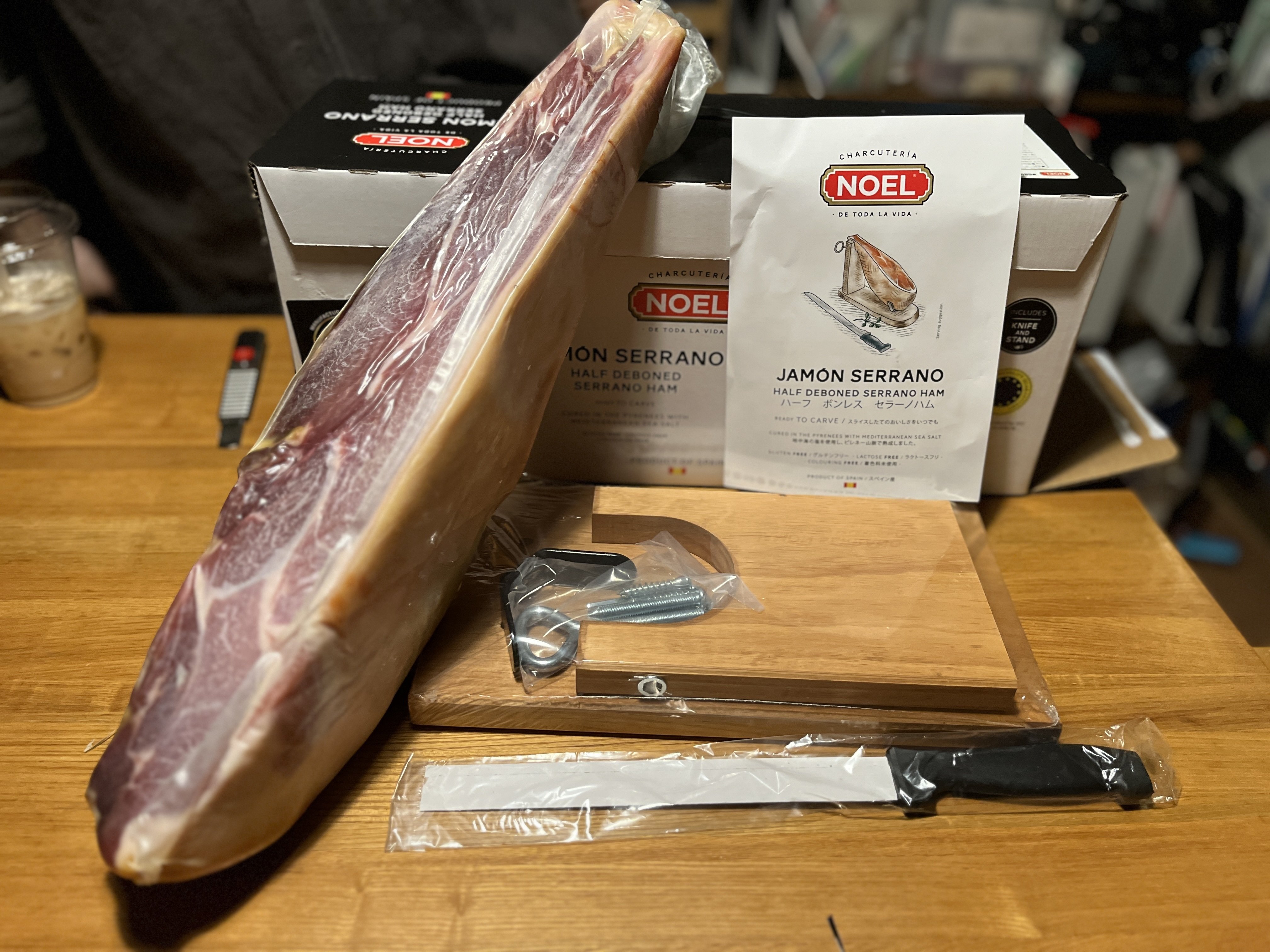 生ハム原木買ってみた｜NAKADA Shugo