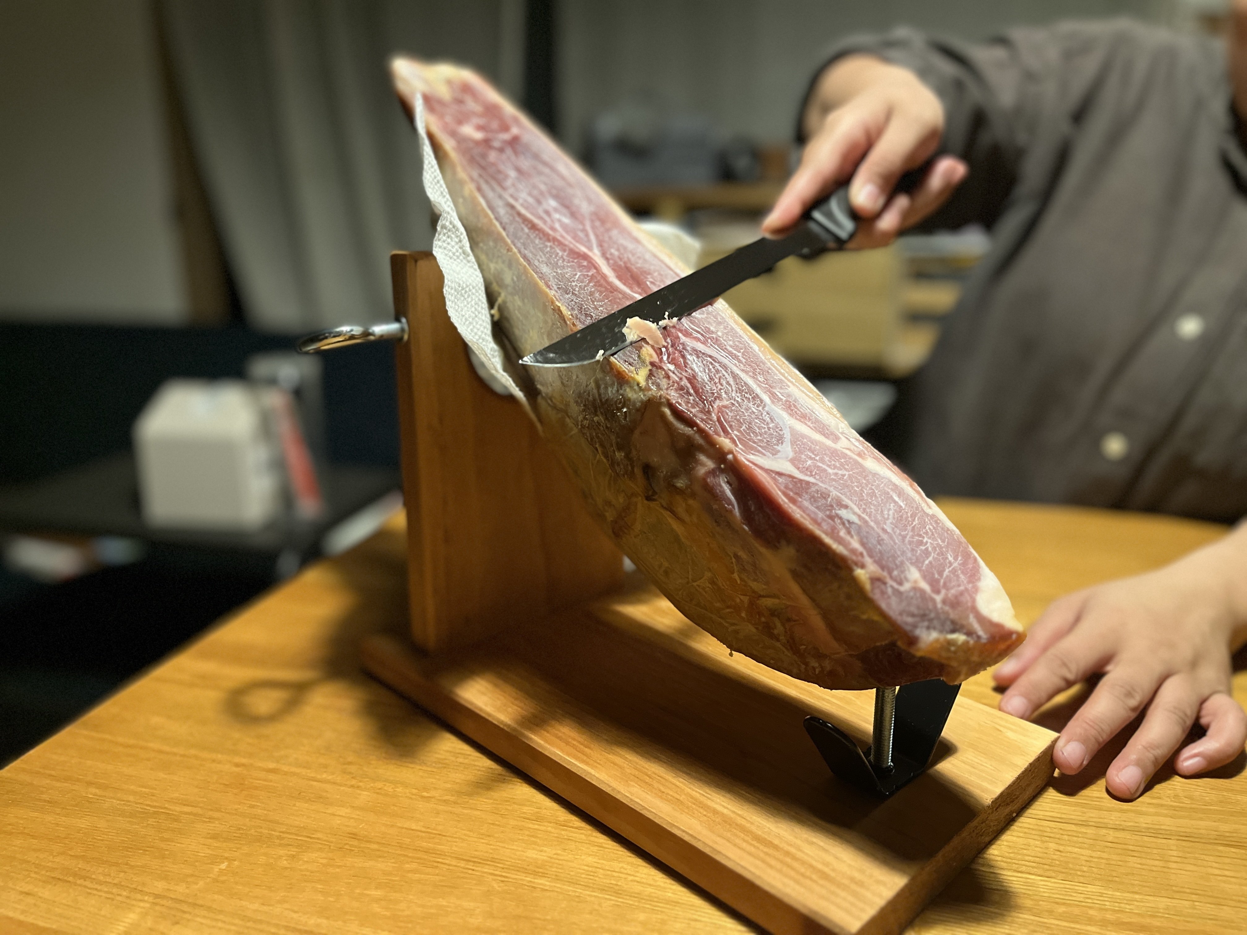 生ハム原木買ってみた｜NAKADA Shugo