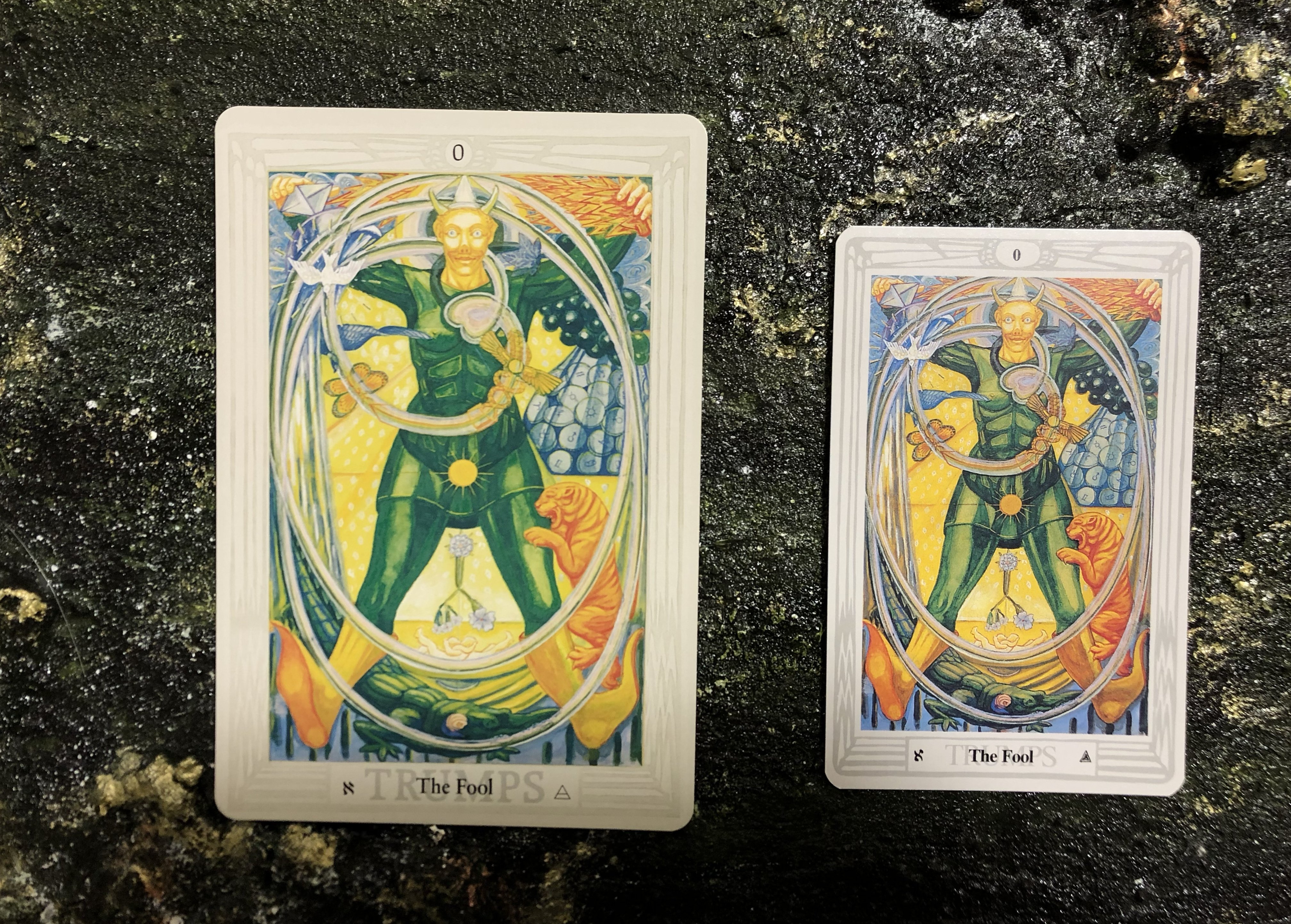 トートタロット】新版 vs 青箱 比較レビュー｜D.azureus Tarot